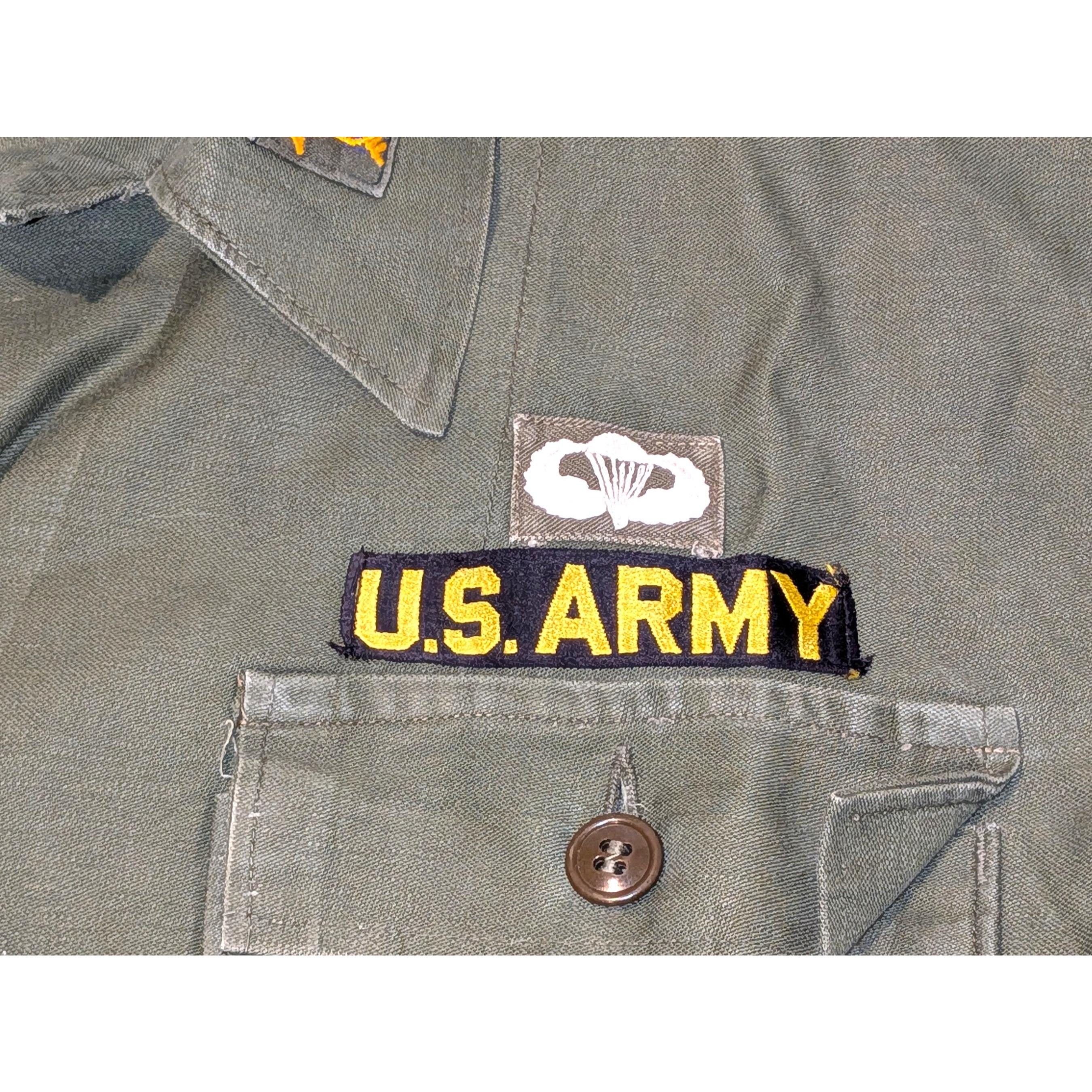 Other Vintage 1970s US Army Jacket Vietnam War Airborne Paratroope Size US M / EU 48-50 / 2 - 3 Thumbnail