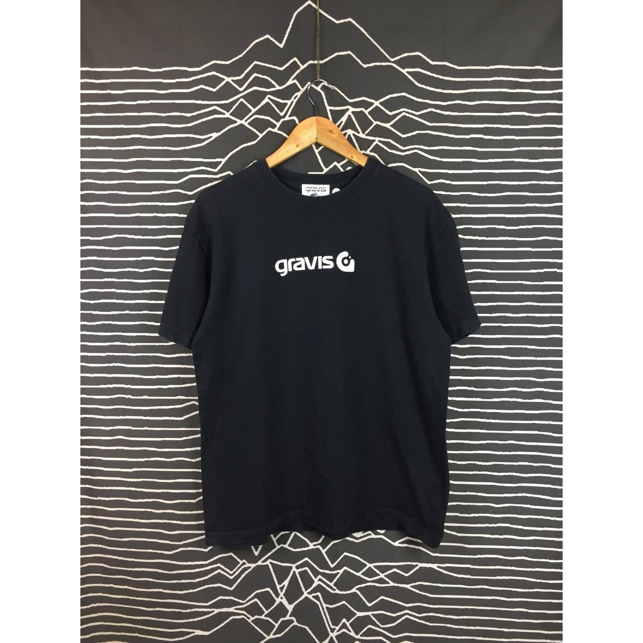 Gravis × Vintage Vtg Gravis Skateboards Spell Out Logo Skate Tee Size US L / EU 52-54 / 3 - 2 Thumbnail