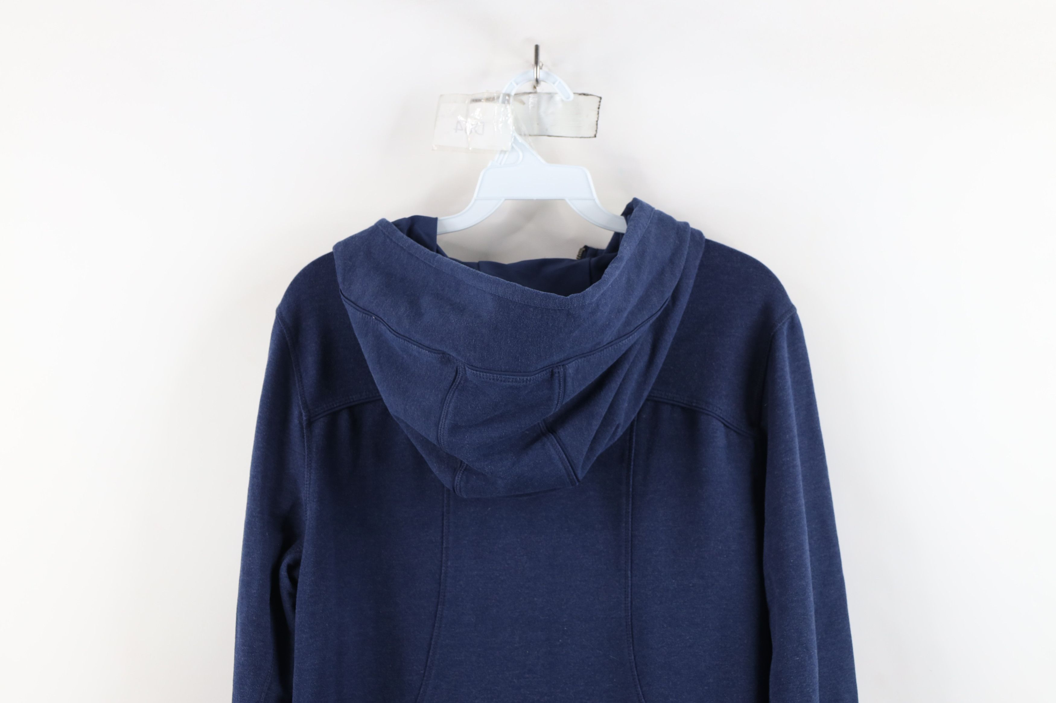 Lululemon × Vintage Lululemon Terry Full Zip Hoodie Sweatshirt Heather Blue Size US S / EU 44-46 / 1 - 12 Thumbnail