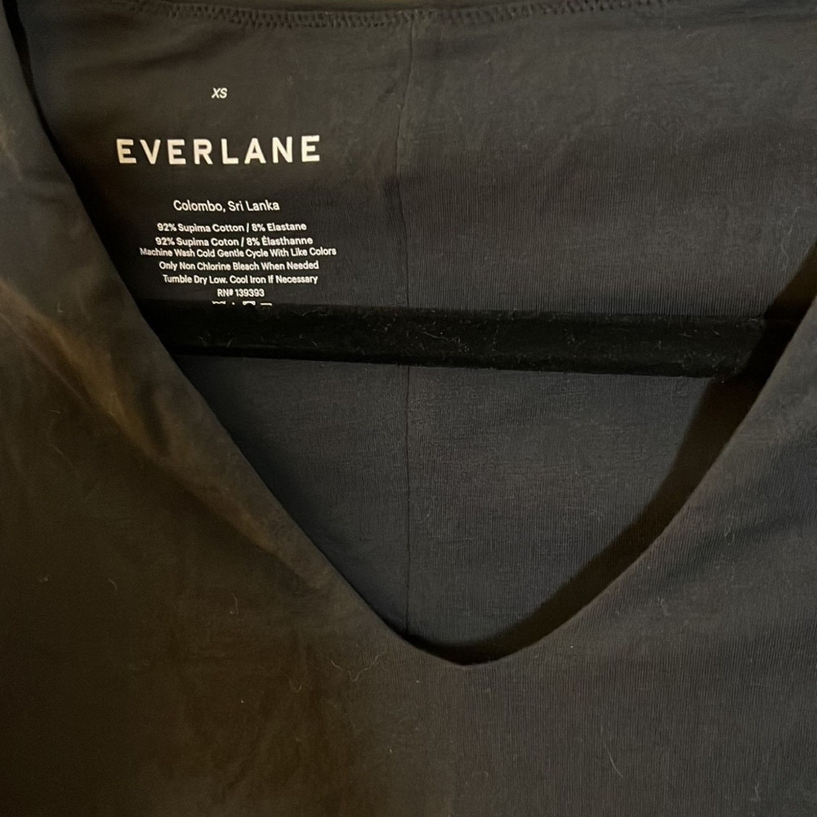 Everlane Everlane The Long-Sleeve V-Neck Bodysuit - Bikini Size XS Size XS / US 0-2 / IT 36-38 - 5 Thumbnail