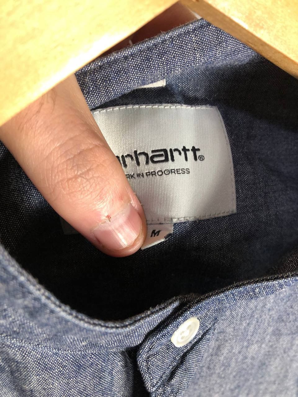 Carhartt Wip × Vintage VERY RARE CARHARTT WORK IN PROGRESS DESIGNER LONG SLEEVE 90s Size US M / EU 48-50 / 2 - 5 Thumbnail