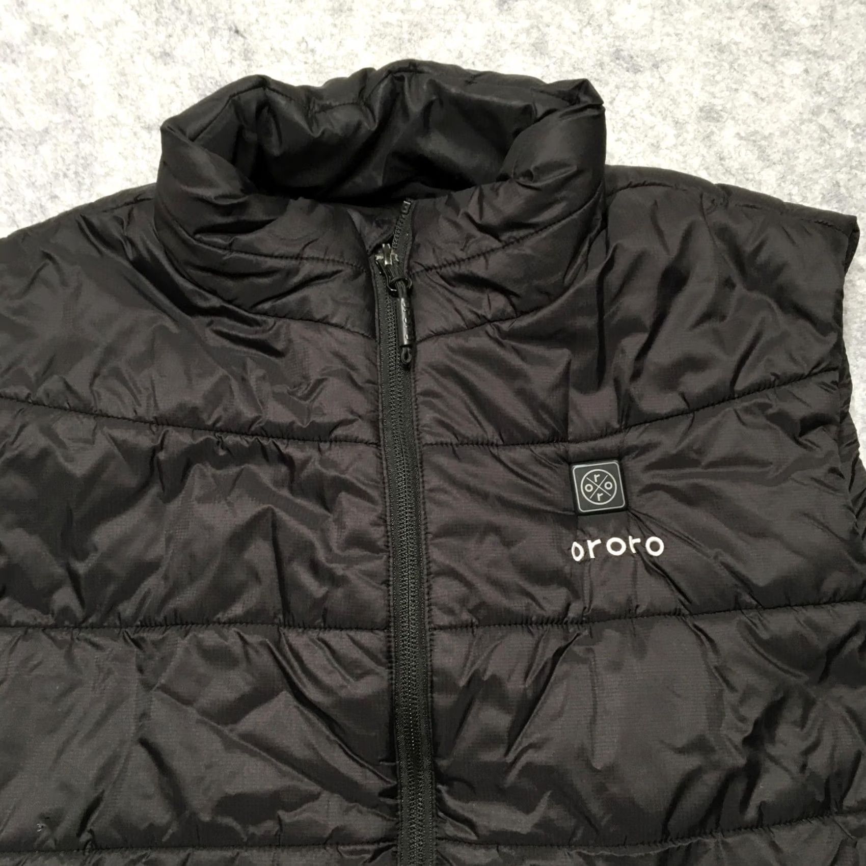 Vintage Ororo Heated Vest Mens M Black Quilted Puffer Zip Pockets Outdoor Size US M / EU 48-50 / 2 - 3 Thumbnail