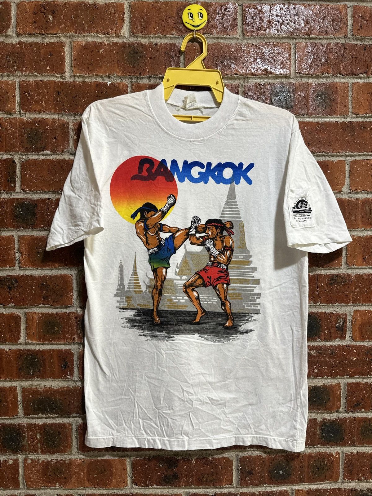 Vintage × WWF Vintage Charlie Bangkok Faded Tee Size US M / EU 48-50 / 2 - 1 Thumbnail