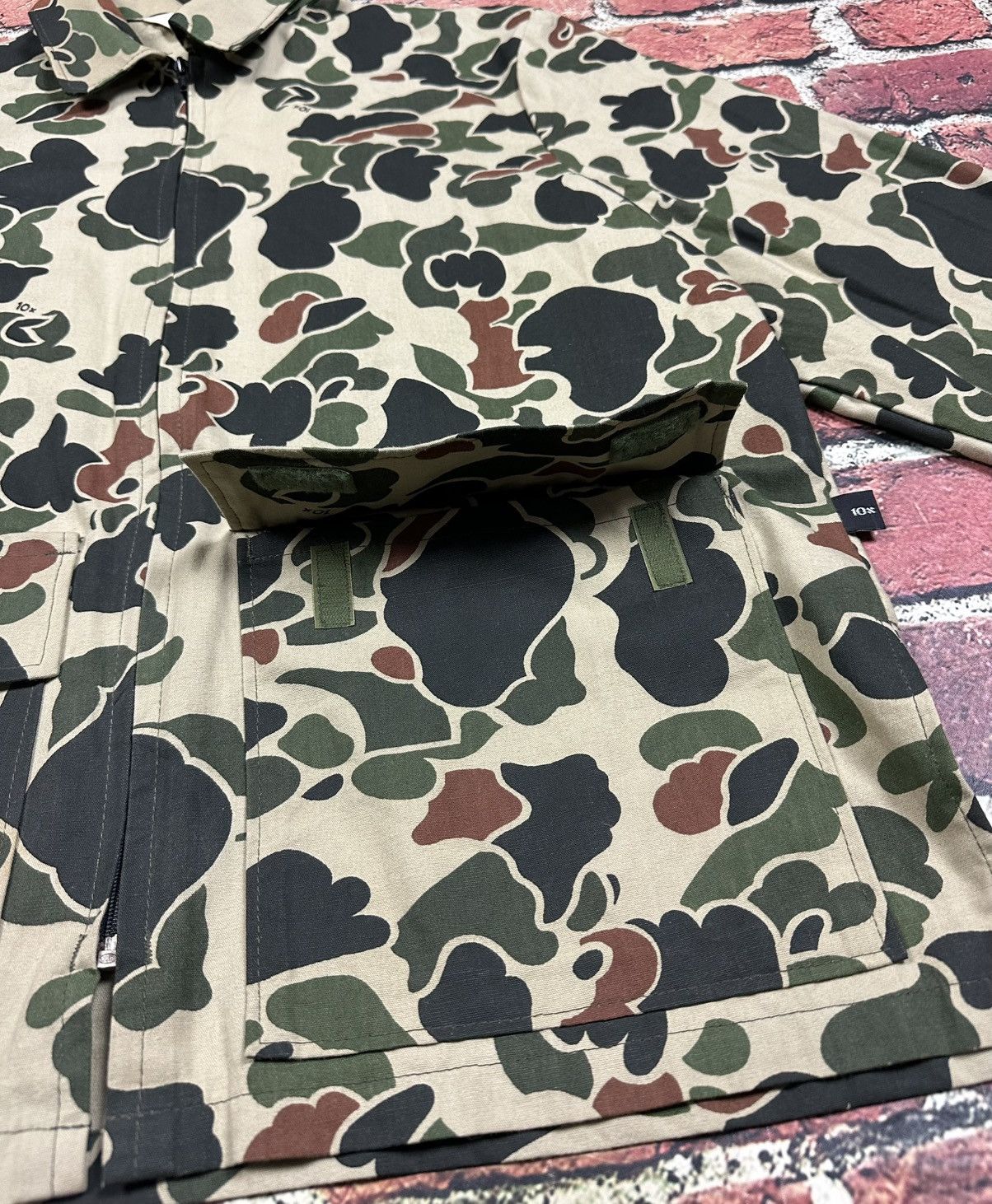 Other Vintage 10x Duck Camo Bomber Jacket Zip Canvas Hunting 90s Size US L / EU 52-54 / 3 - 10 Thumbnail