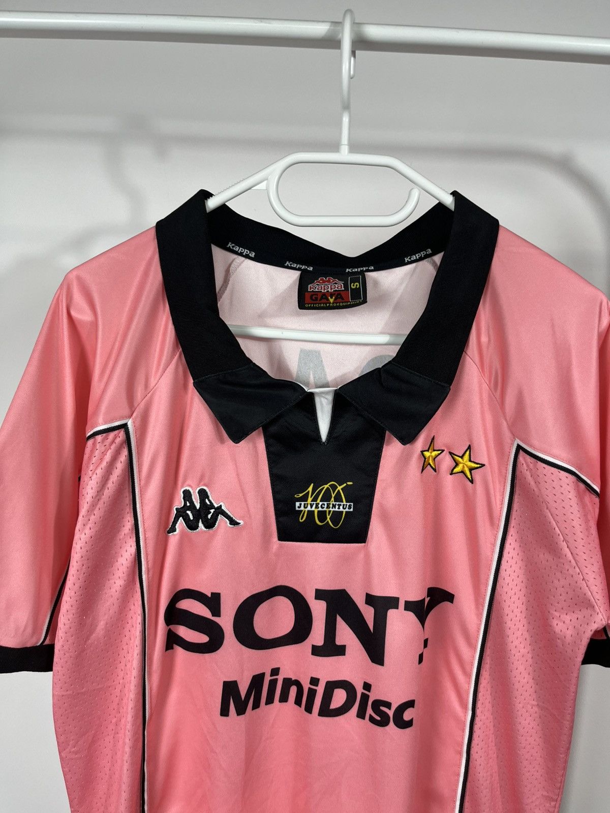 Kappa 正規品　新品ユベントス　100周年ピンク ZIDANE 21 シャツ ZIDANE シャツ Kappa 正規品　新品ユベントス　100周年ピンク 21