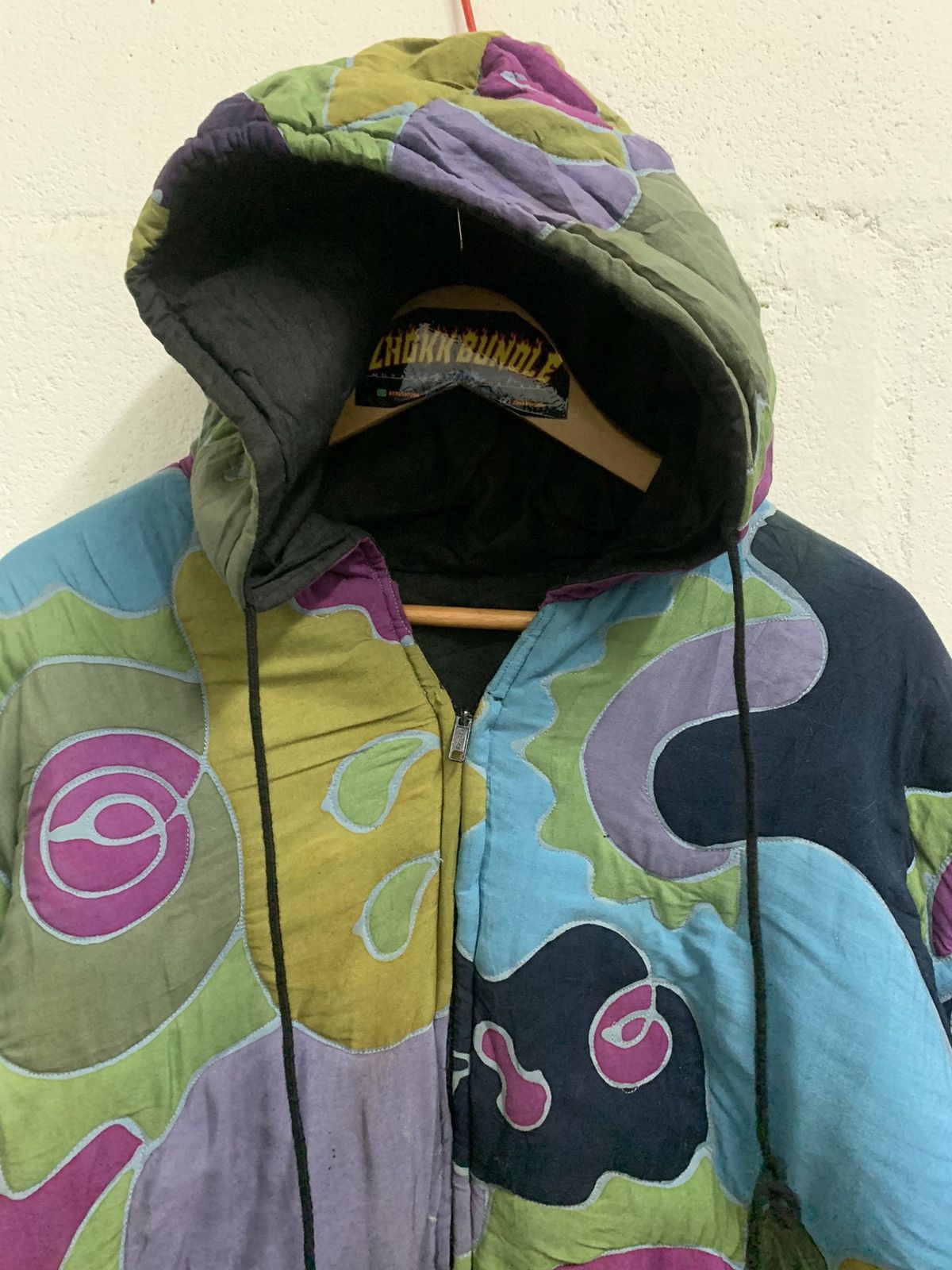 Vintage Vintage Jacket Hoodie Multicolour Size US XXL / EU 58 / 5 - 8 Thumbnail