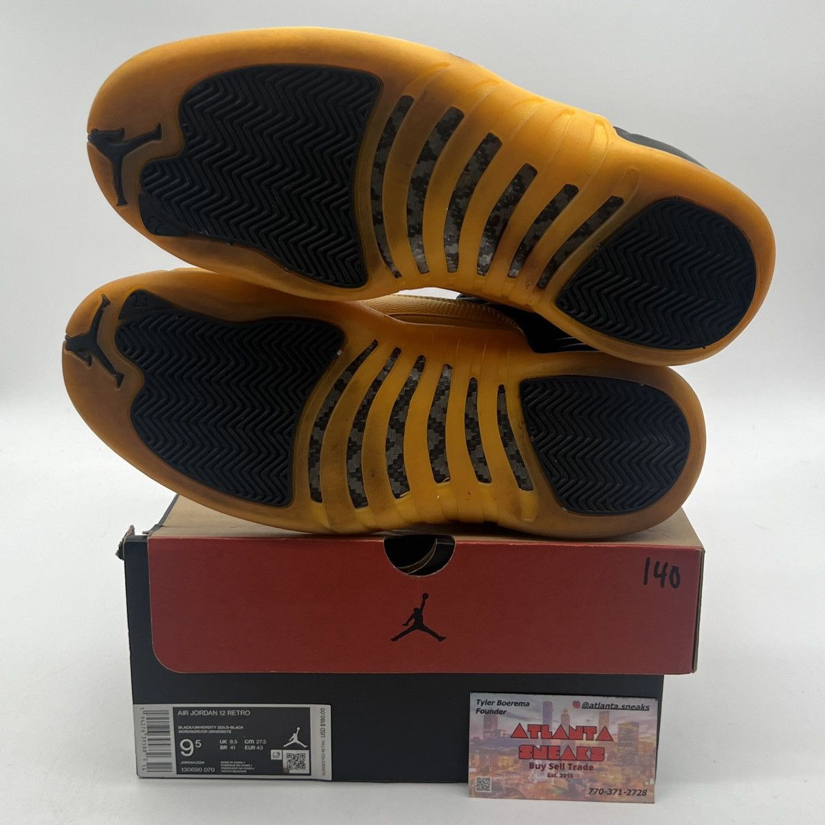 Jordan Brand Air Jordan 12 University gold Size US 9.5 / EU 42-43 - 8 Thumbnail