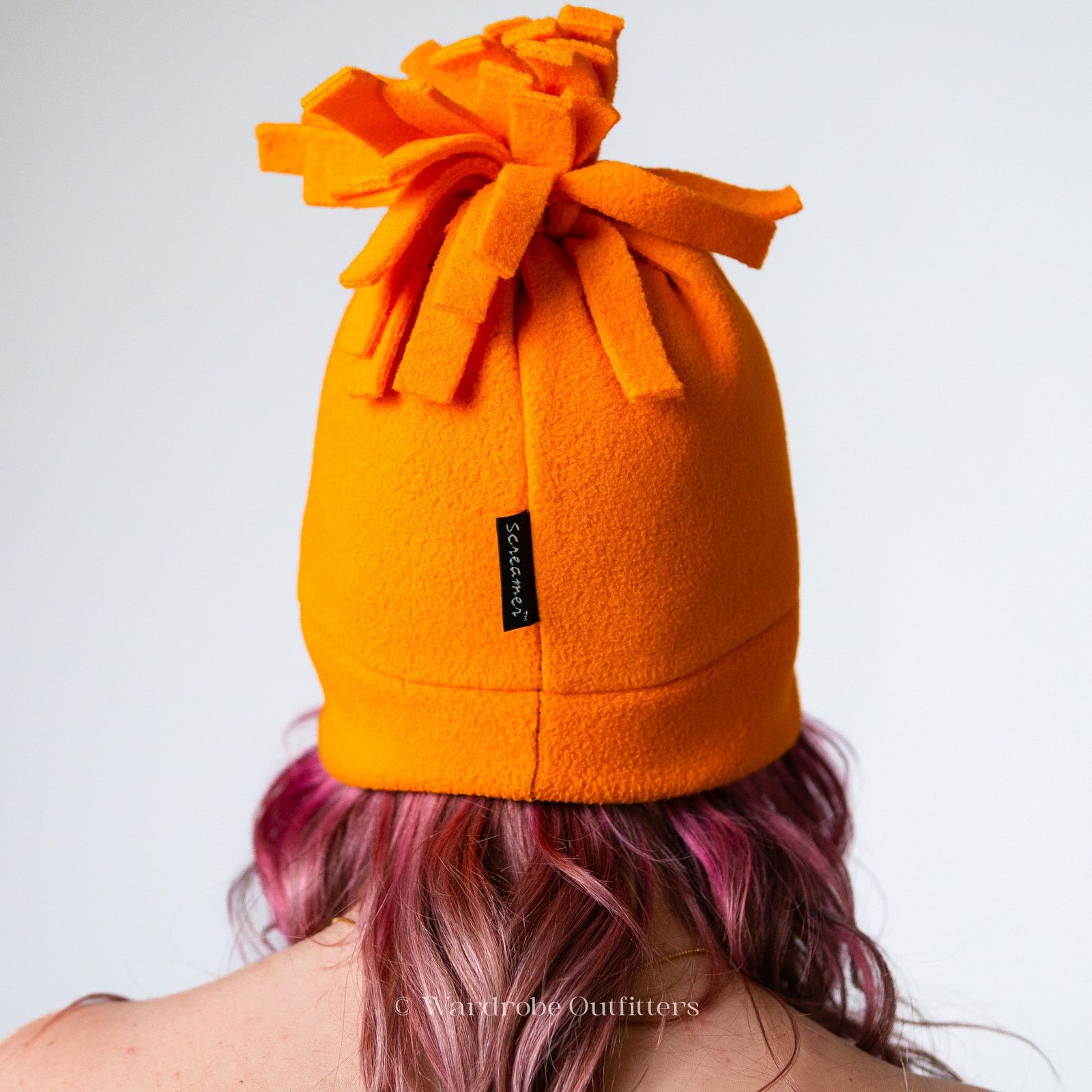 Vintage RARE Vintage 90 Screamer Fleece Snowboarding Ski Hat PomPom Size ONE SIZE - 8 Thumbnail