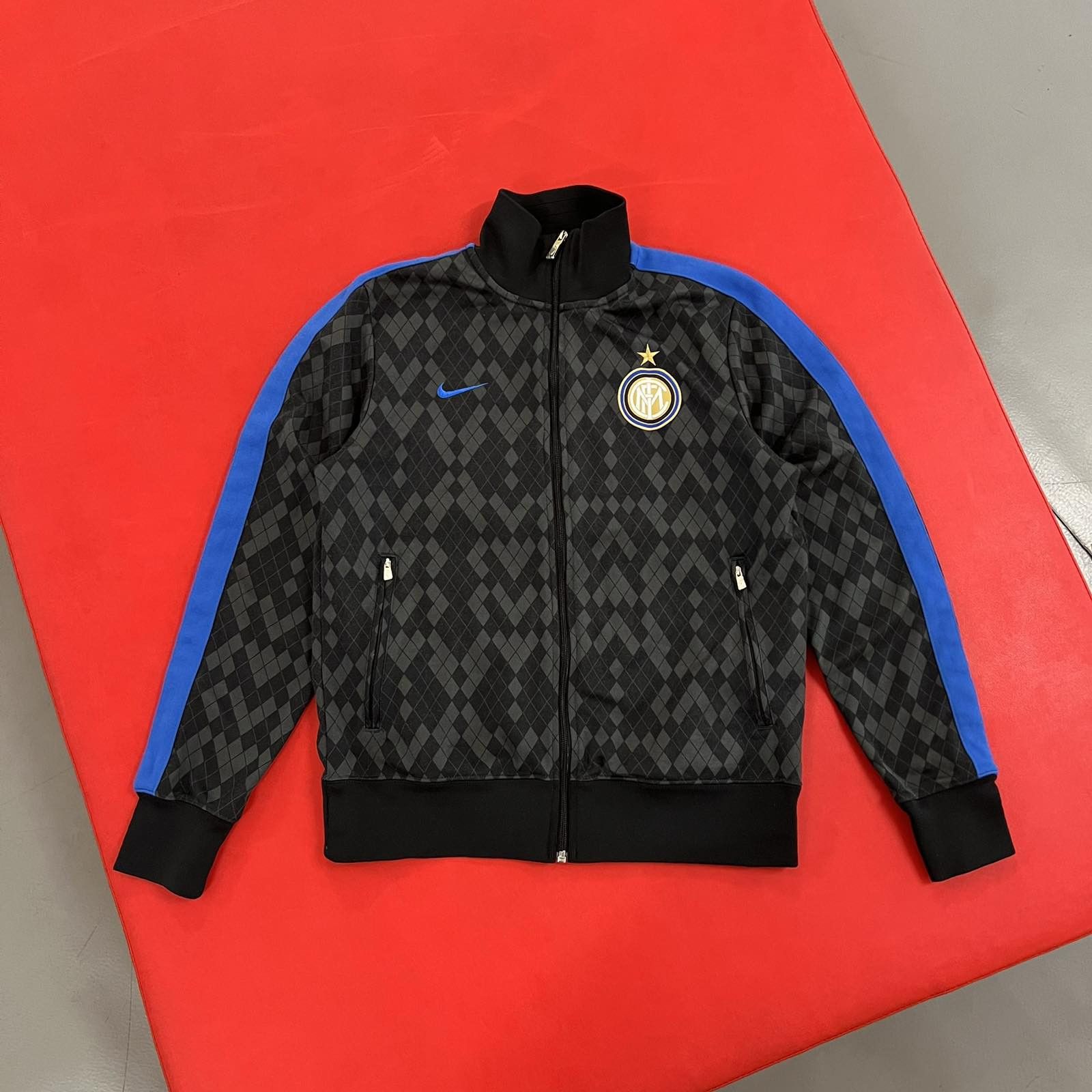 Nike Track Jacket Nike Inter Milan 2011/2012 Rare Soccer Sz M Size US M / EU 48-50 / 2 - 1 Thumbnail