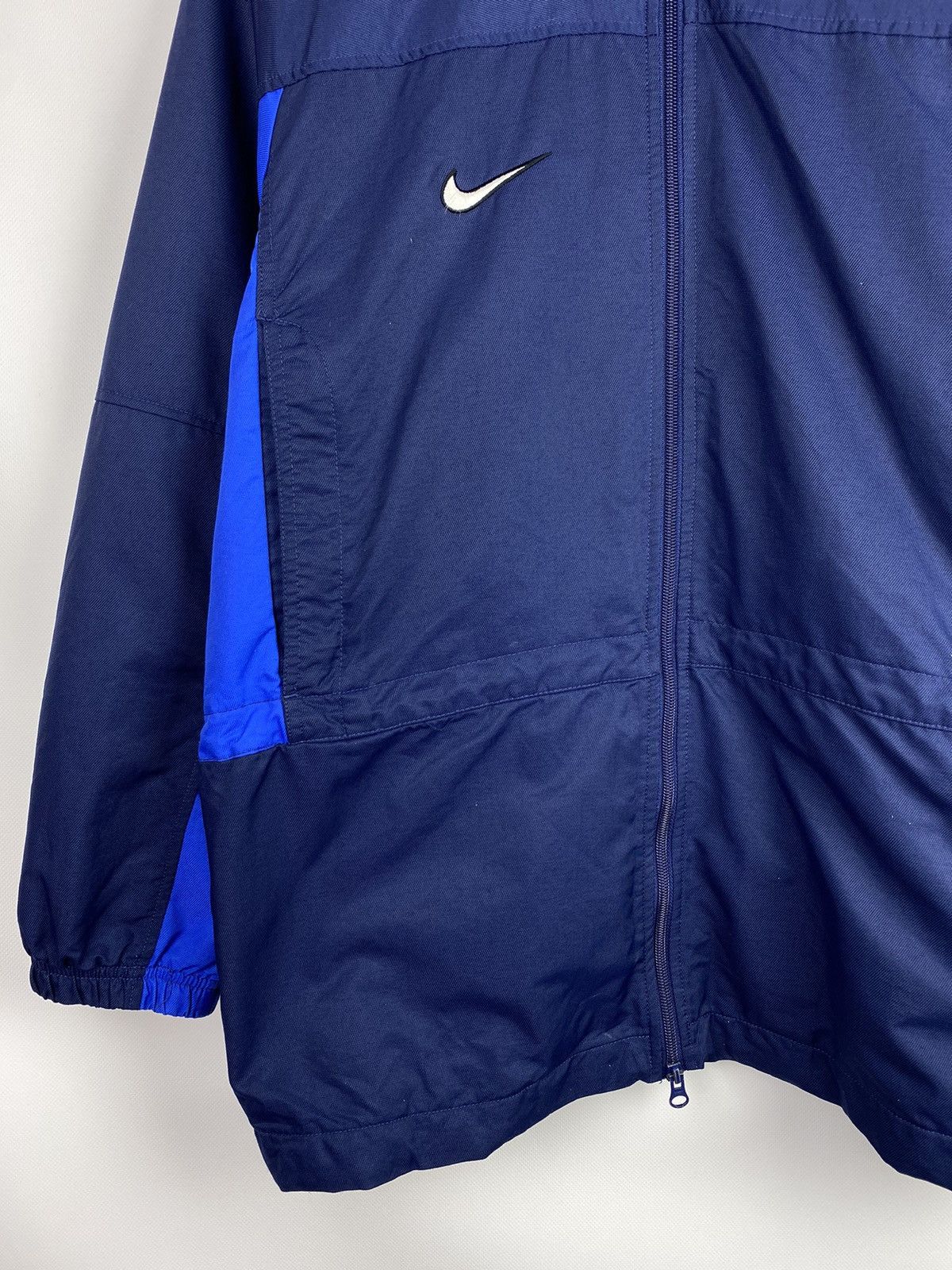 Nike Nike vintage Y2K big swoosh windbreaker jacket size M Size US M / EU 48-50 / 2 - 8 Thumbnail