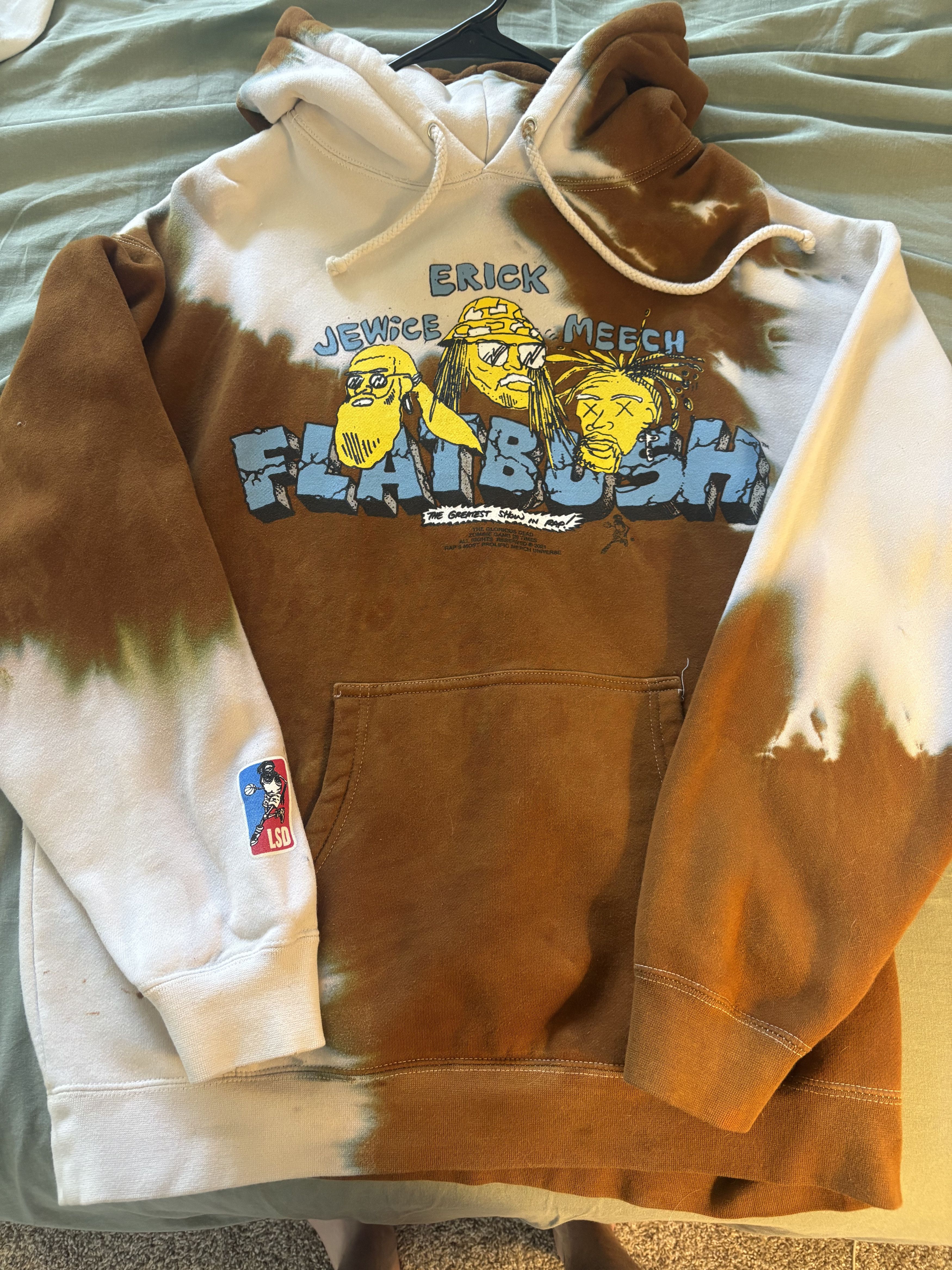 Flatbush Zombies Stoned Trifecta Pullover Hood Size US M / EU 48-50 / 2 - 1 Thumbnail