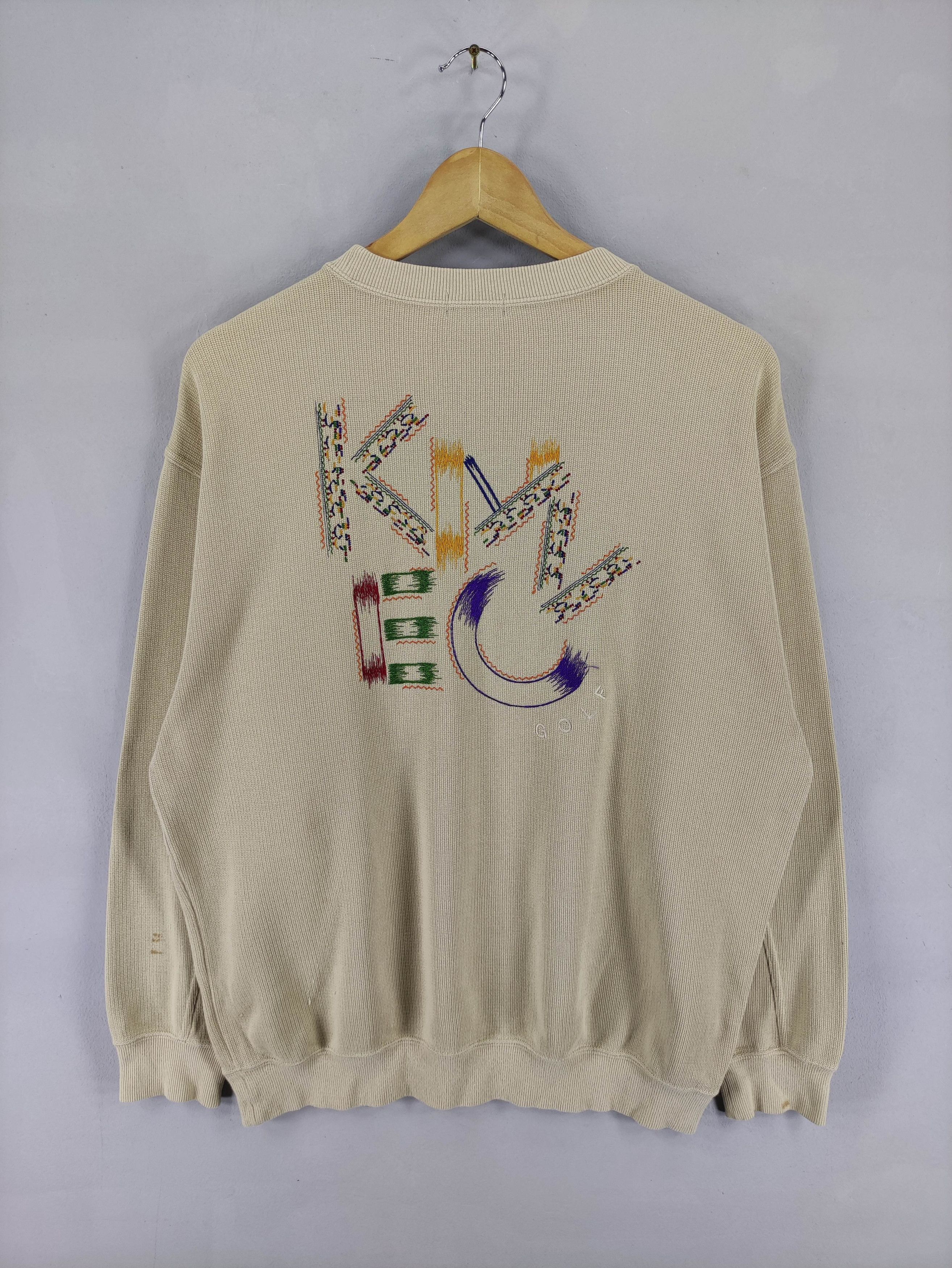 Kenzo Vintage Kenzo Golf Embroidered Logo Swetshirt Jumper Size US L / EU 52-54 / 3 - 1 Thumbnail