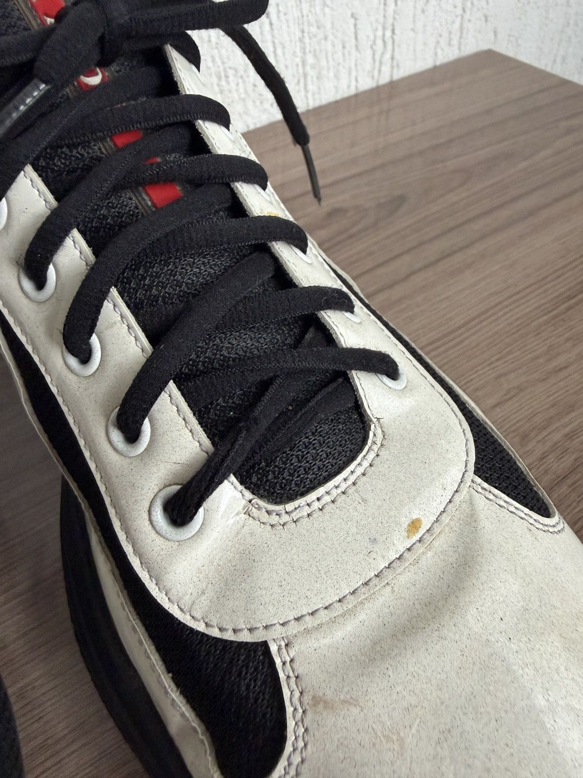 Prada America cup leather trainers Size US 12 / EU 45 - 9 Thumbnail