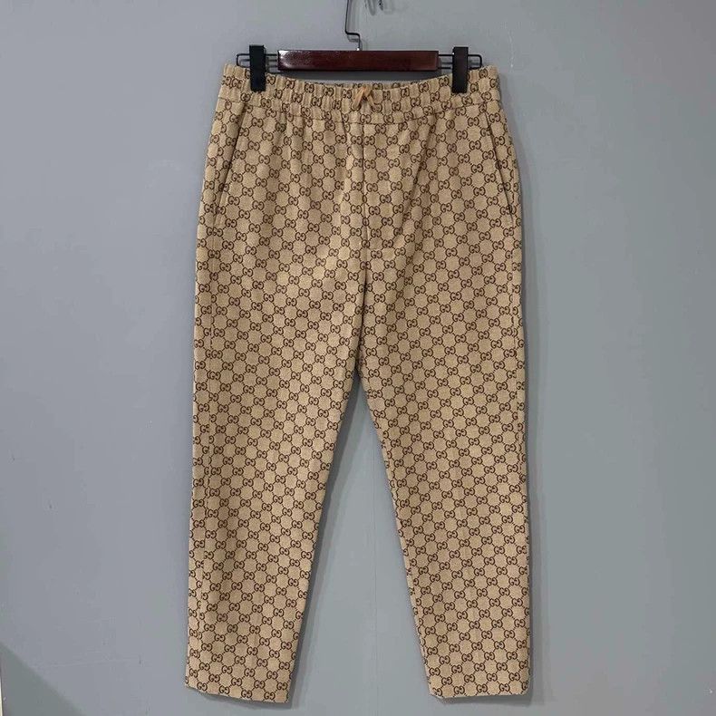Gucci Gucci Logo Embroidered Work Pants - dmc Size US 31 - 1 Thumbnail