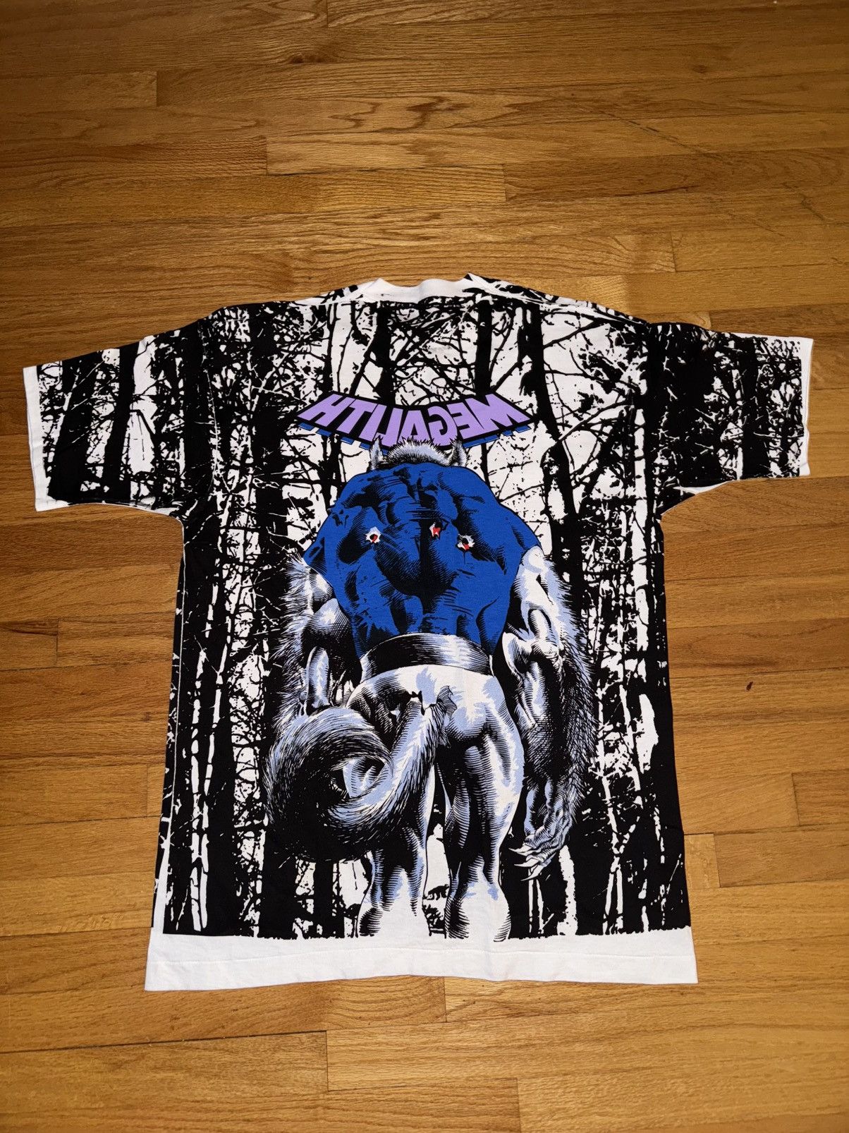 Marvel Comics megalith comic images mega shirt 1993 dated size xl Size US XL / EU 56 / 4 - 4 Thumbnail