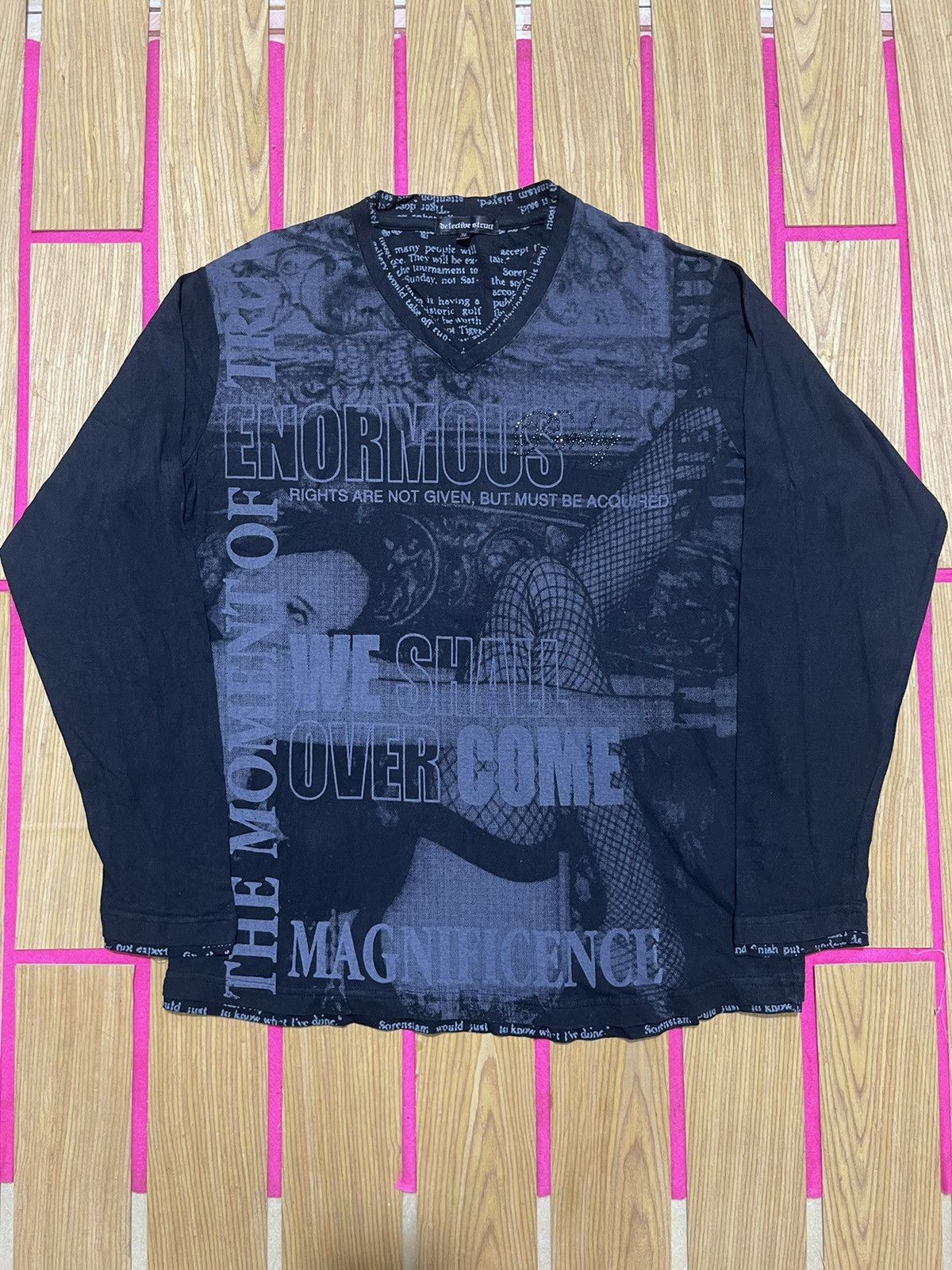 If Six Was Nine Y2K DELECTIBE STRUCT long sleeve tshirt Size US M / EU 48-50 / 2 - 1 Thumbnail