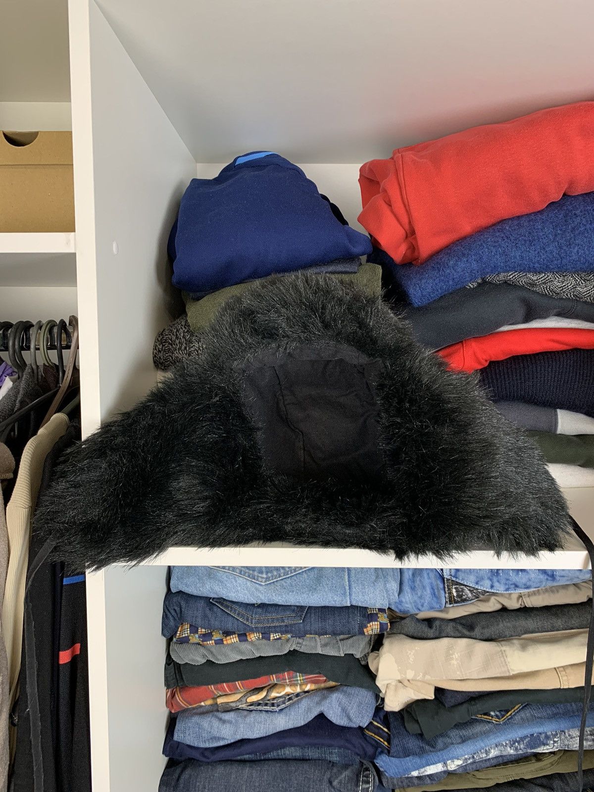 Other Y2K Ushanka Faux Fuzzy Fur Hat Size ONE SIZE - 9 Thumbnail