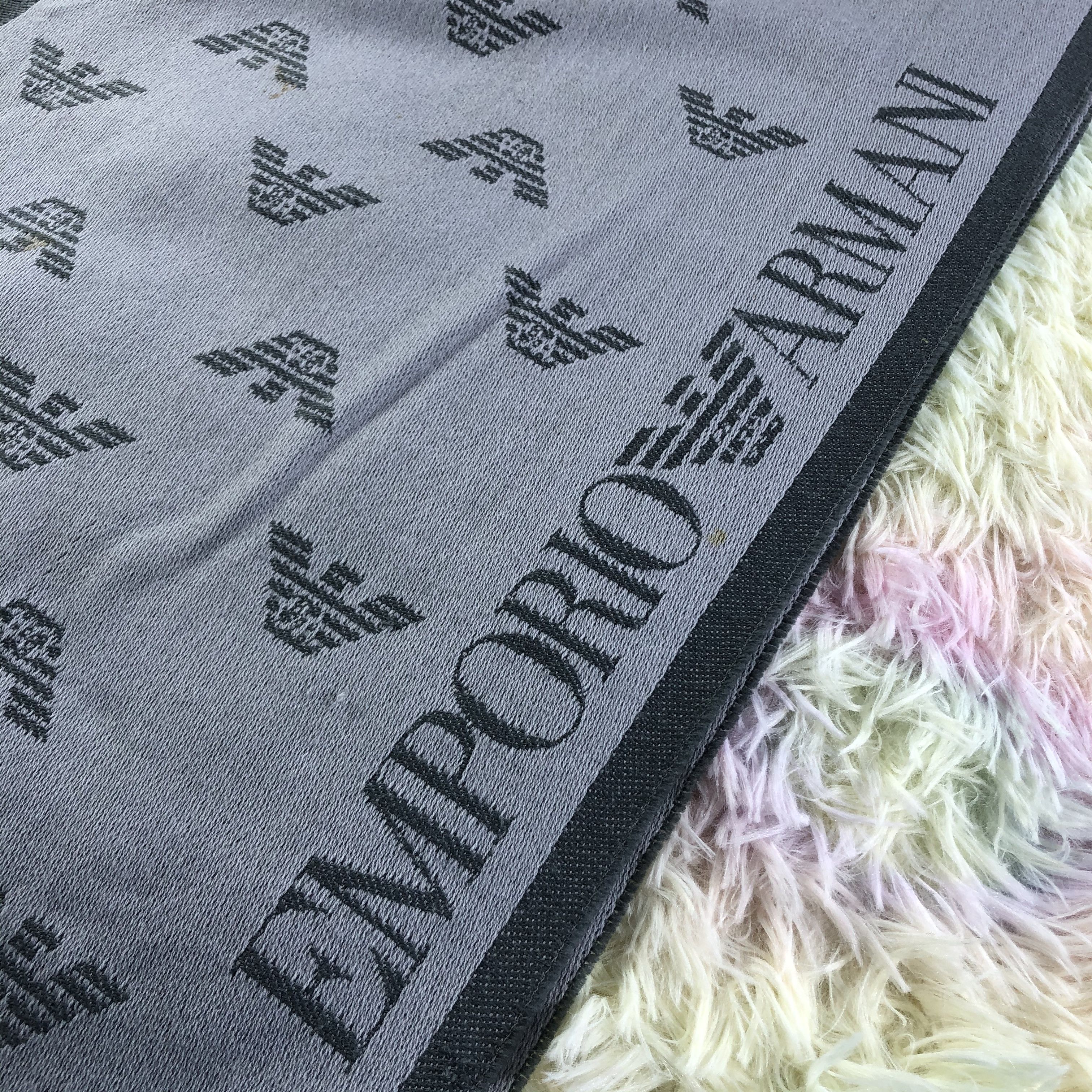 Emporio Armani × Vintage Emporio Armani Scarf / Muffler / Neckwear Size ONE SIZE - 8 Thumbnail