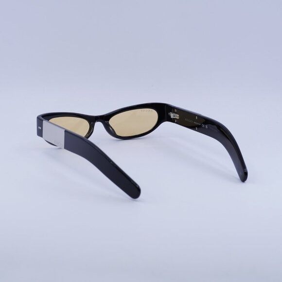 Gucci 🕶️ New Gucci GG1635S 001 Black/Brown Sunglasses Size ONE SIZE - 7 Thumbnail