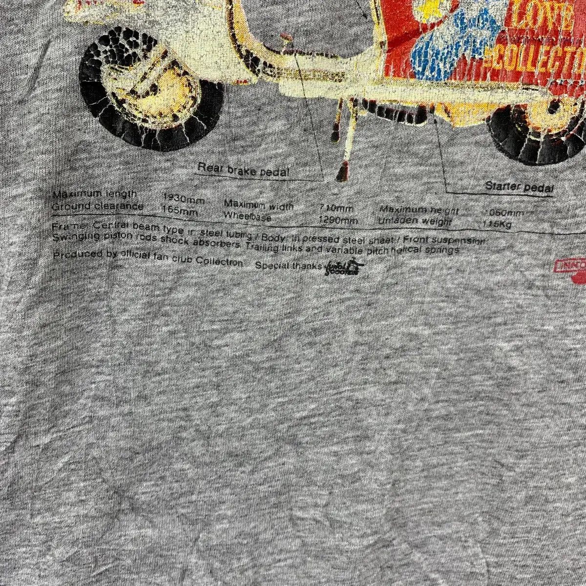 Lambretta Vintage 80’ LAMBRETTA 175 TV Second Series Vespa Tee Shirt Size US M / EU 48-50 / 2 - 4 Thumbnail