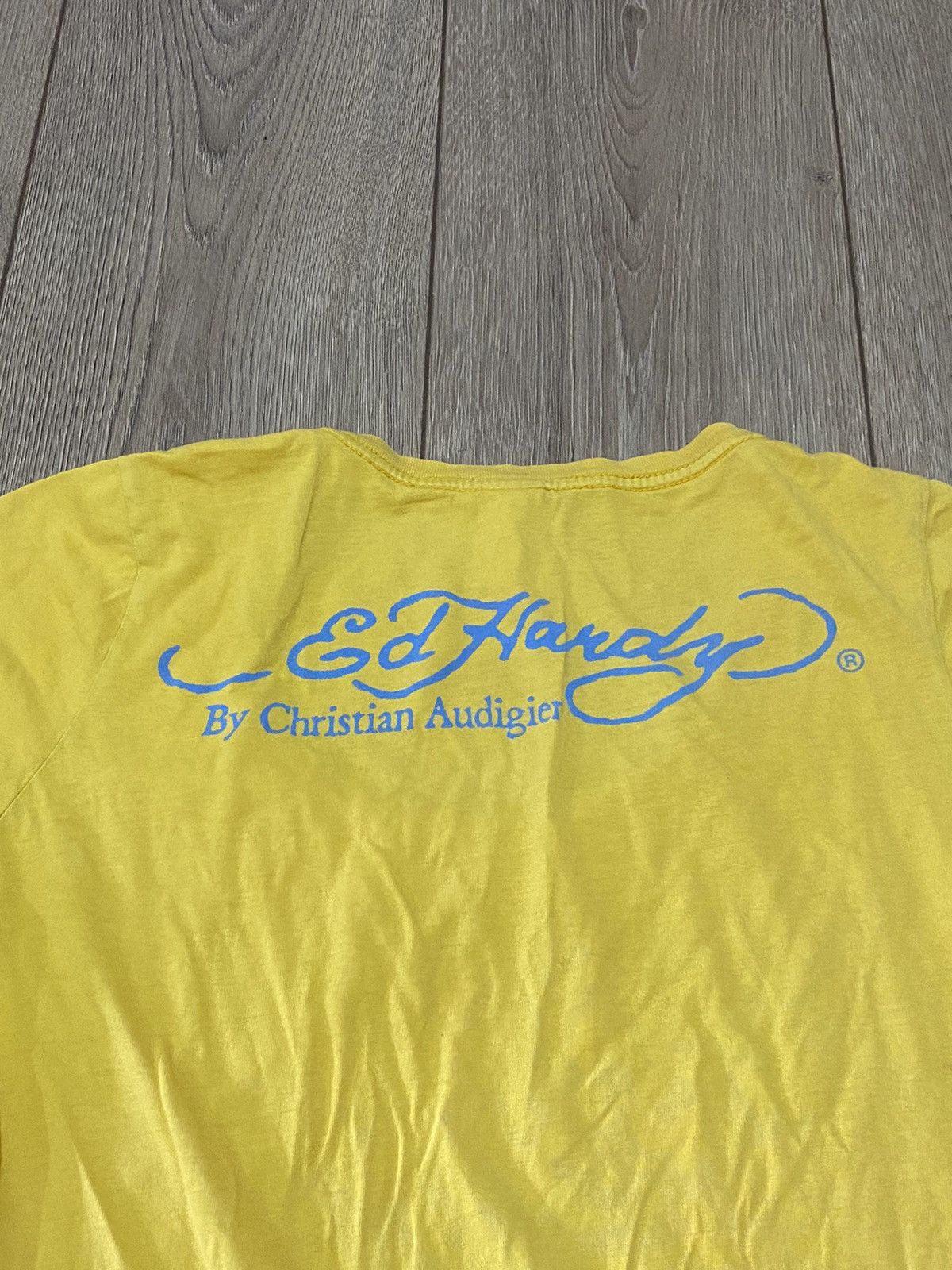 Christian Audigier Vintage Ed Hardy Graphic Tee Shirt Size M / US 6-8 / IT 42-44 - 7 Thumbnail