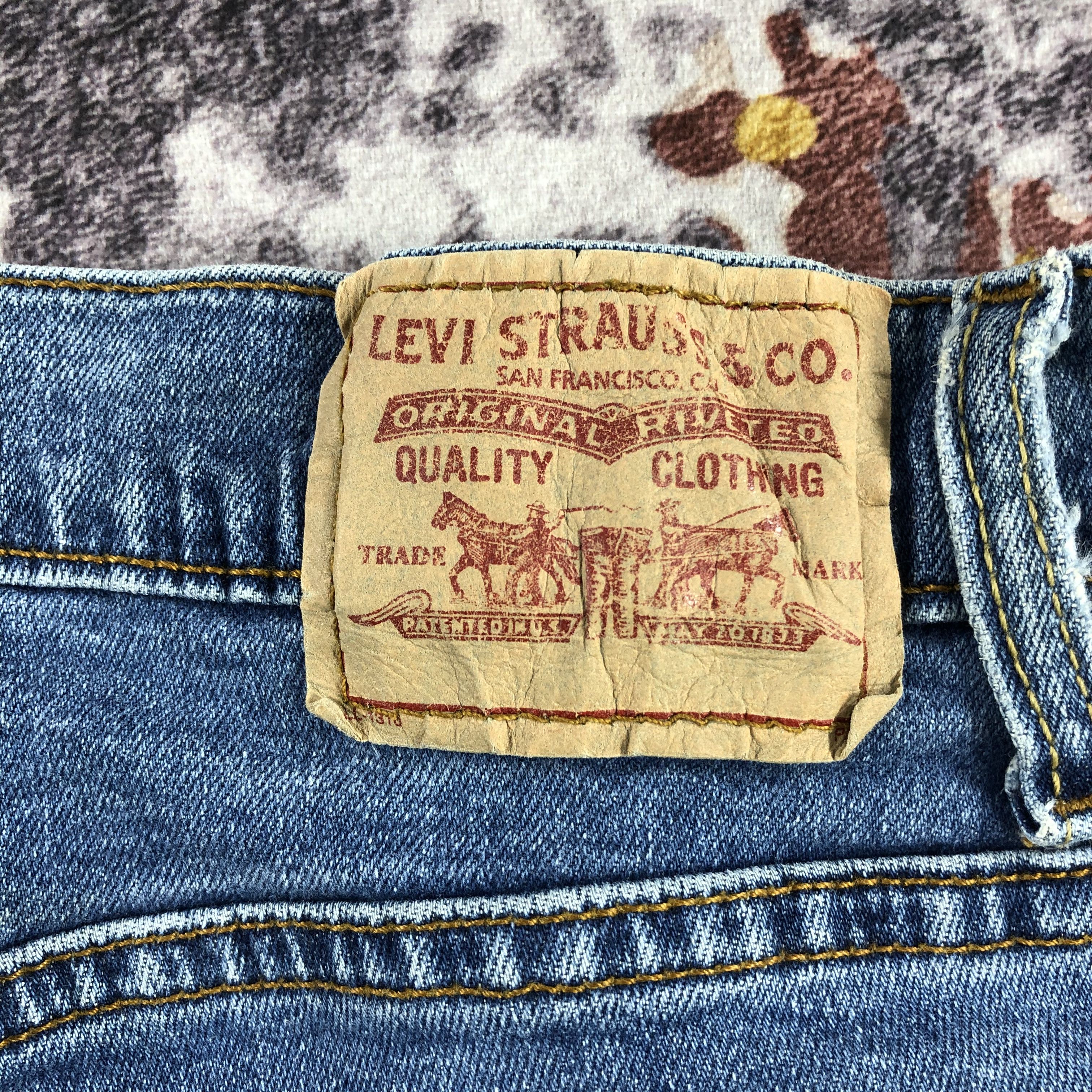 Levi's × Vintage Vintage Blue Wash Levis 550 Jeans-JM2818 Size US 31 - 6 Thumbnail