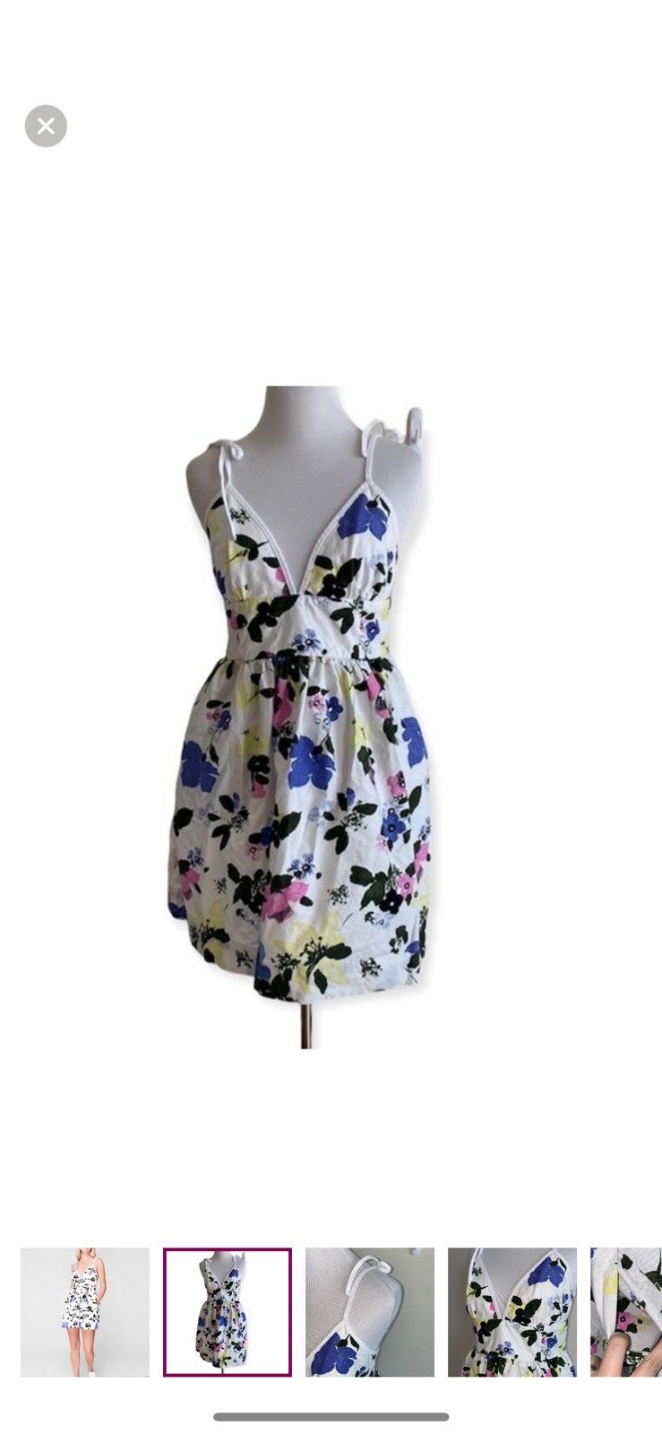 Jack Wills Jack wills Ella oxford floral dress size 6 or 8 Size M / US 6-8 / IT 42-44 - 1 Thumbnail