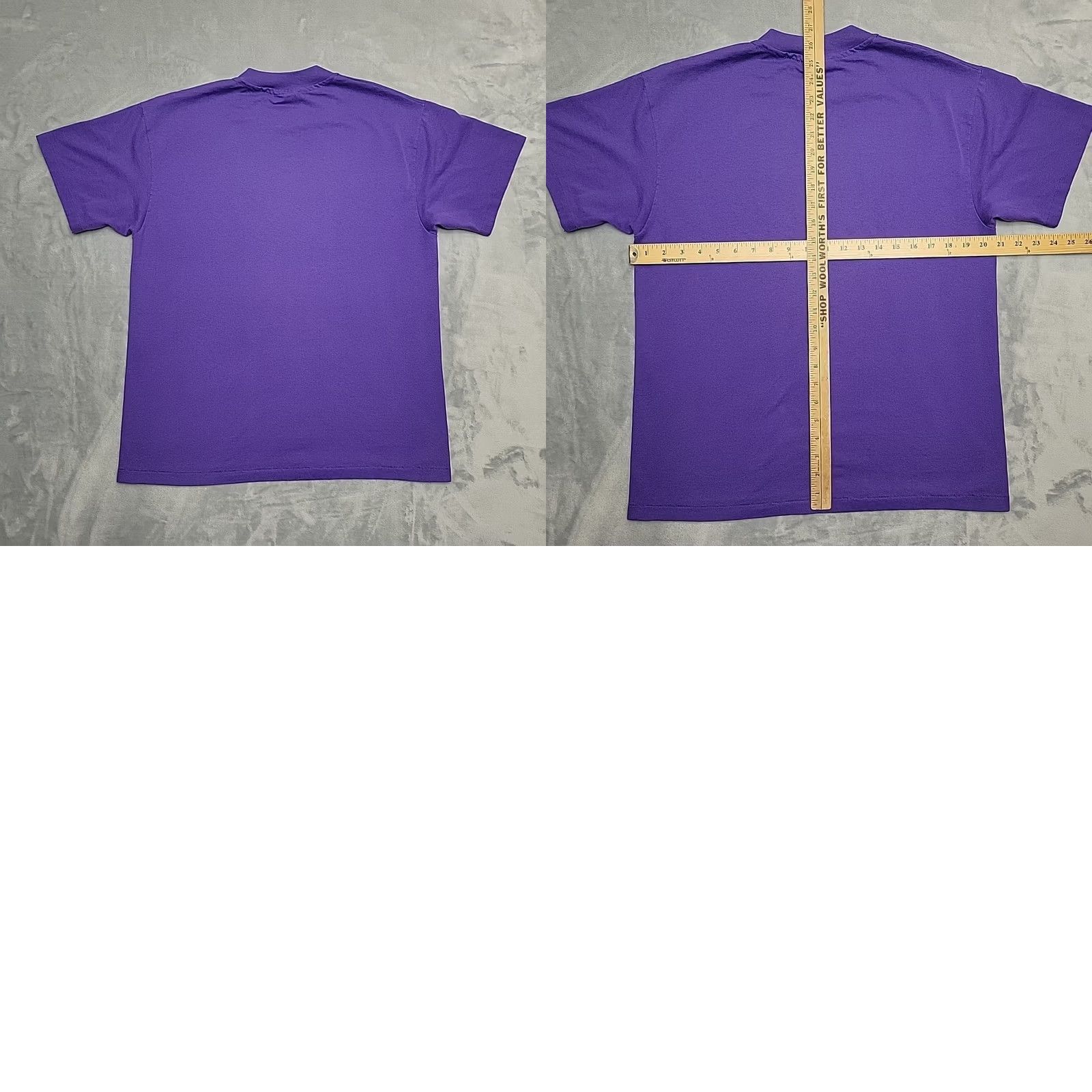 Hanes Mackinac Island Shirt L Lilac Coastal Nature Single Stitch Crewneck USA Vintage Men's T-Shirt Short Sleeve Navy? Size US L / EU 52-54 / 3 - 8 Thumbnail