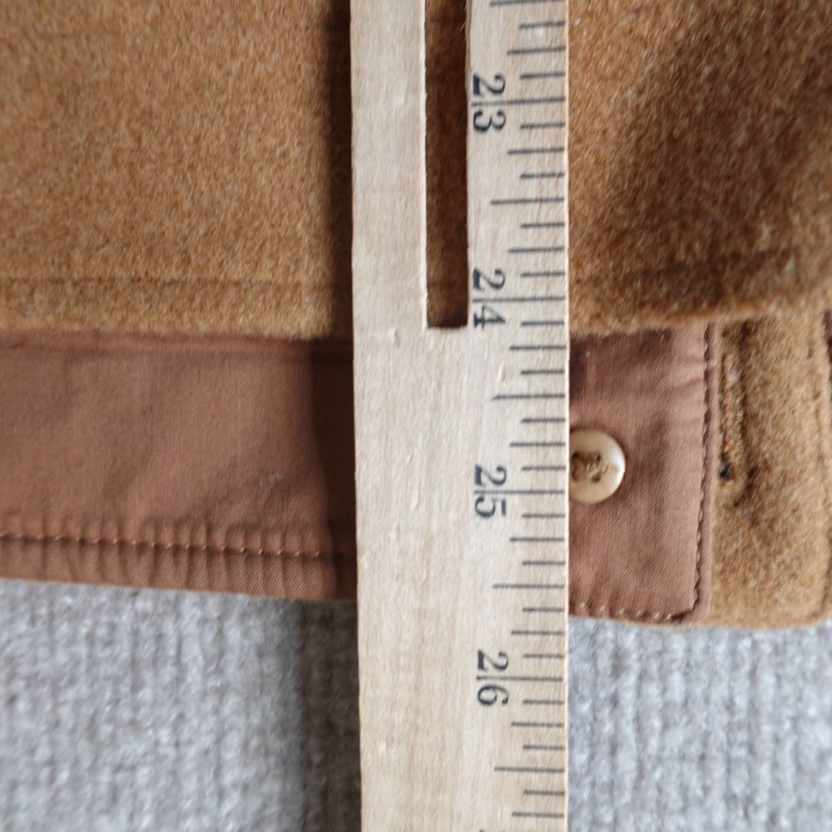 J.Crew J.Crew Womens Jacket Shacket Beige Wool Blend XL S Short Storm Pockets Casual Basic Jacket New Size S / US 4 / IT 40 - 7 Thumbnail