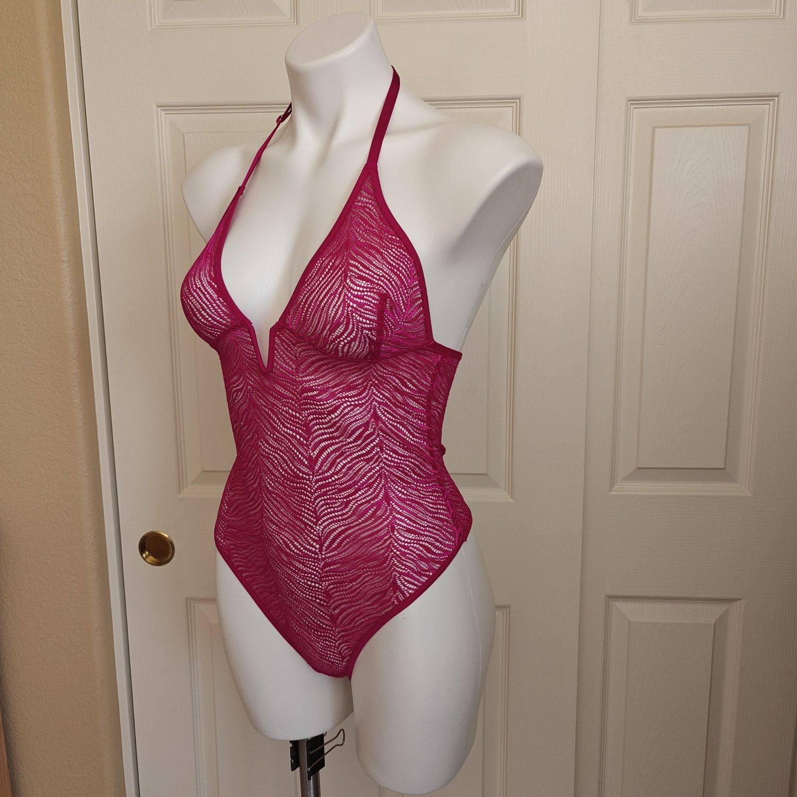 Victoria's Secret Victoria's Secret Lace Thong One Piece Zebra Teddy sz M Size M / US 6-8 / IT 42-44 - 3 Thumbnail