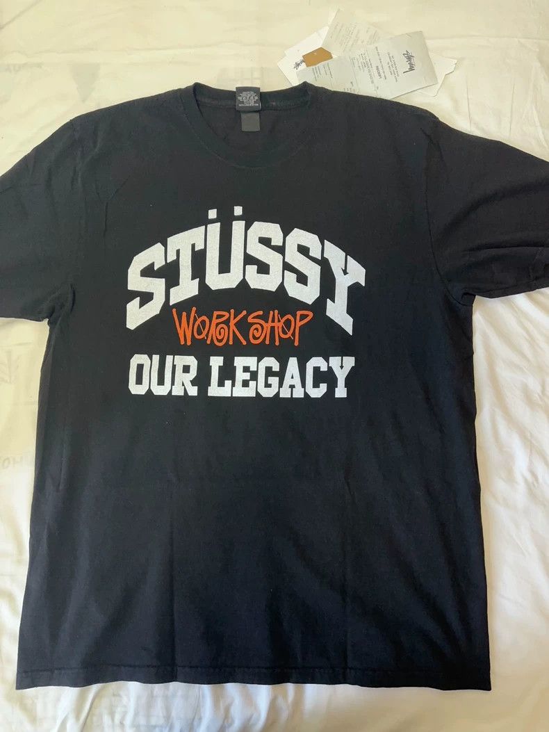 Our Legacy our legacy size L Brand logo printed pattern loose short-sl Size US L / EU 52-54 / 3 - 1 Thumbnail