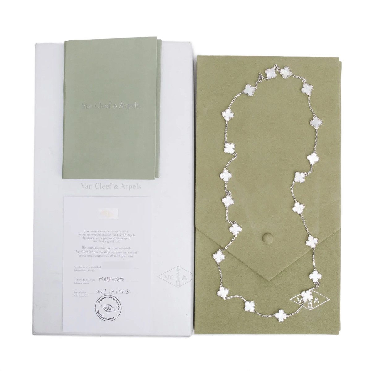 Van Cleef & Arpels VAN CLEEF & ARPELS Mother of Pearl Necklace Size ONE SIZE - 3 Thumbnail