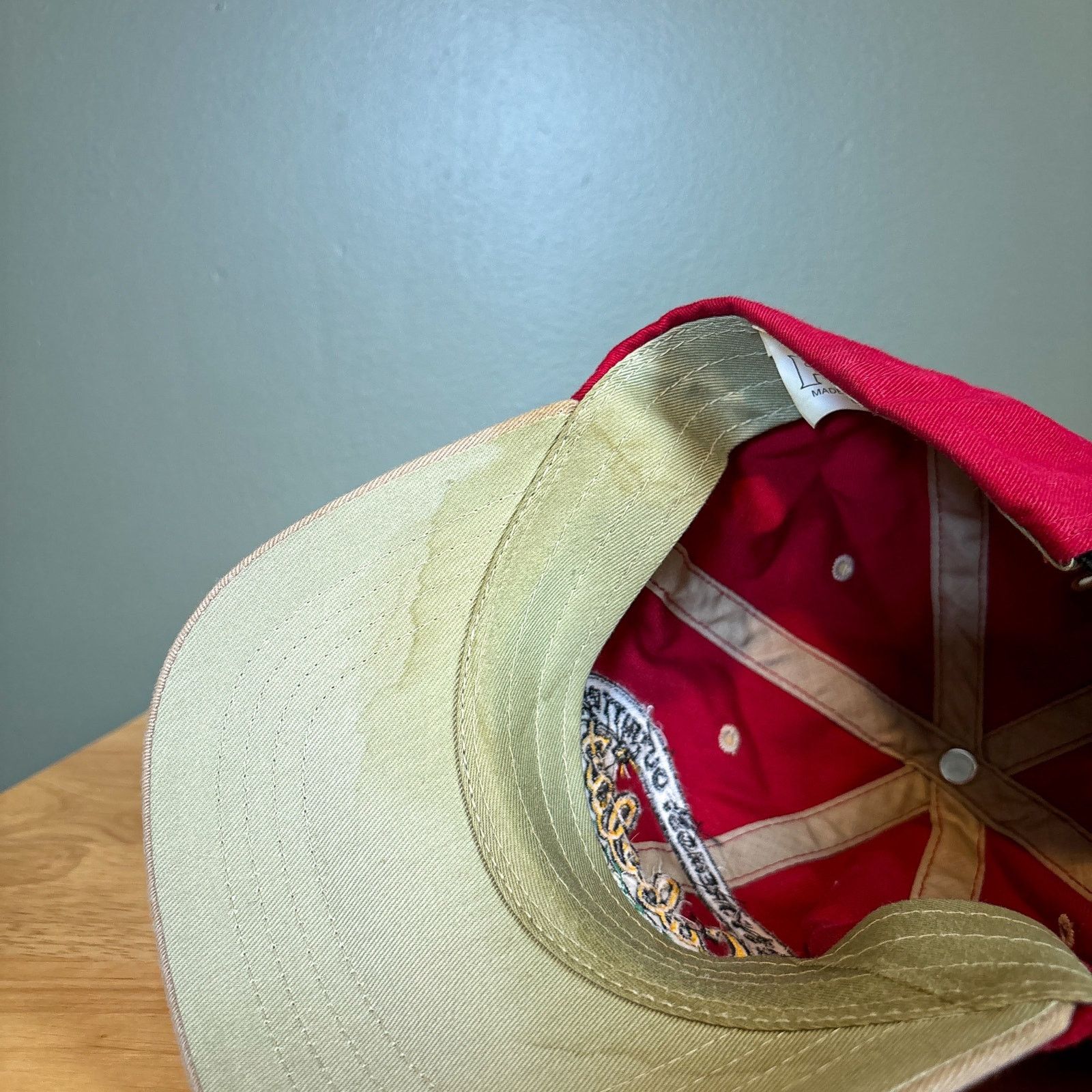 Cabelas Cabela’s Outdoor Gear Outfitters Red Strapback Hat Size ONE SIZE - 7 Thumbnail