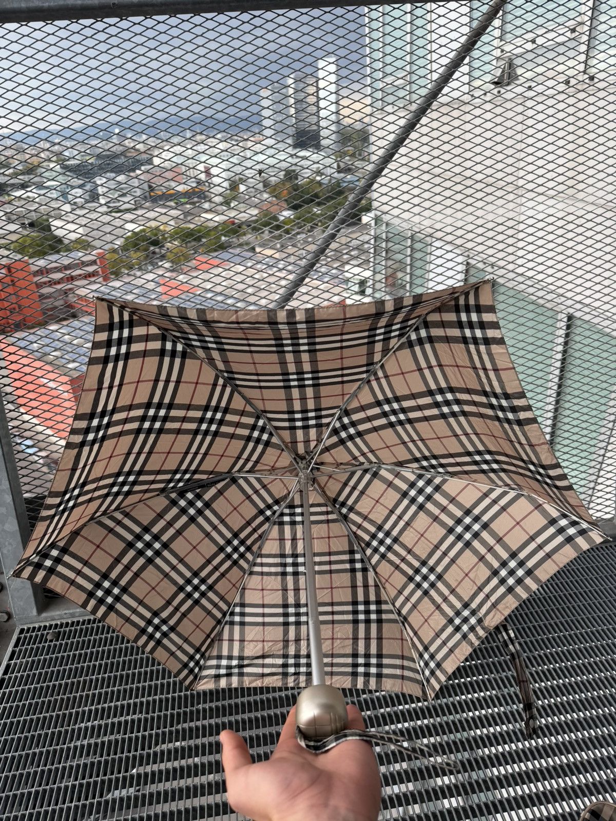 Burberry Burberry Nova Check Umbrella Size ONE SIZE - 12 Thumbnail
