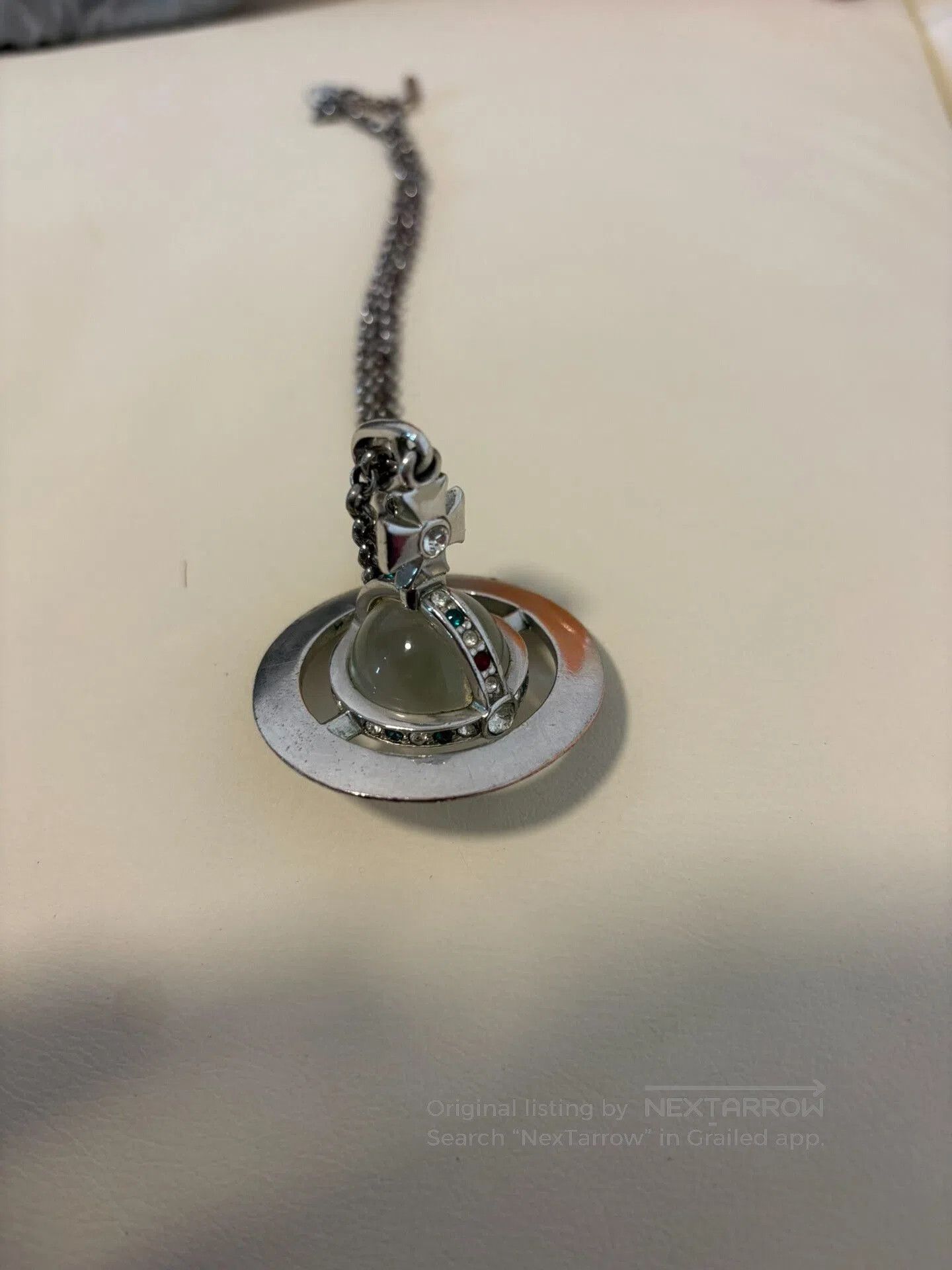 Vivienne Westwood Vivienne Westwood Silver Orb Necklace. Size ONE SIZE - 1 Thumbnail