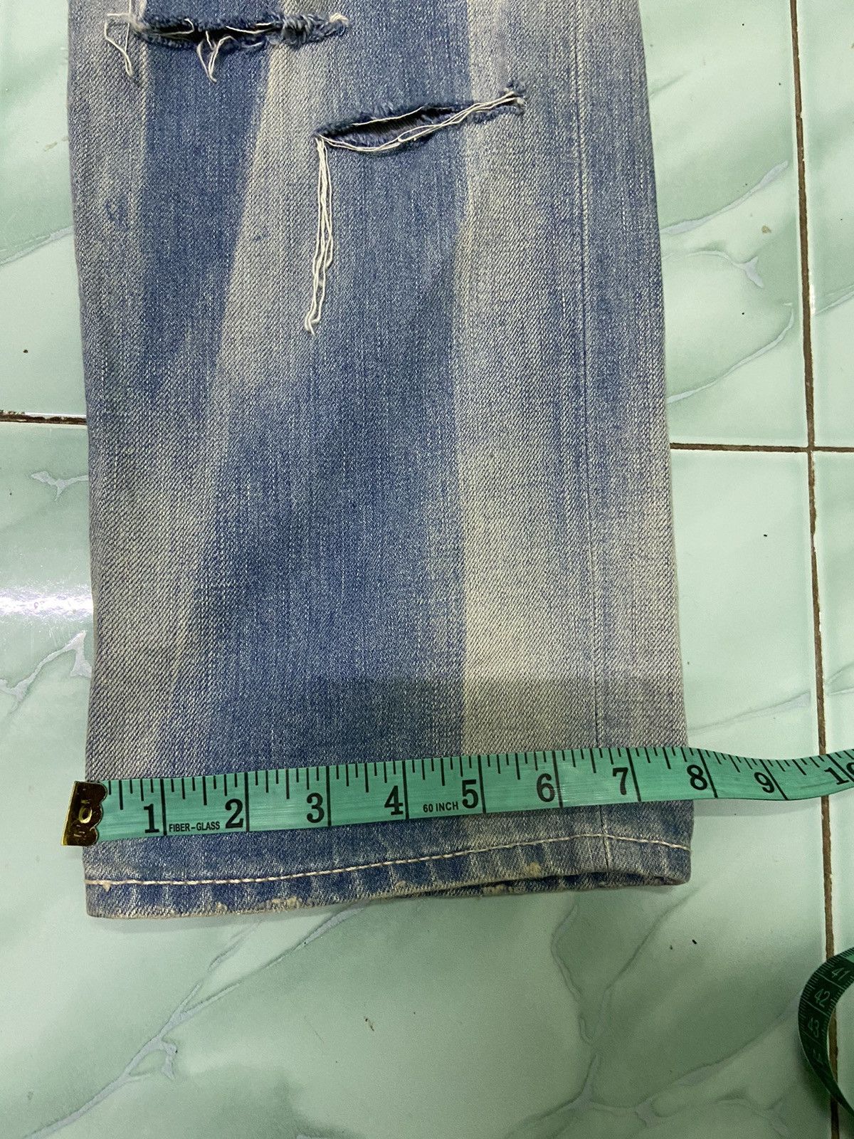 Beauty Beast 🔥 Steals Distressed Denim Co & Lu jeans washed faded Size US 31 - 14 Thumbnail