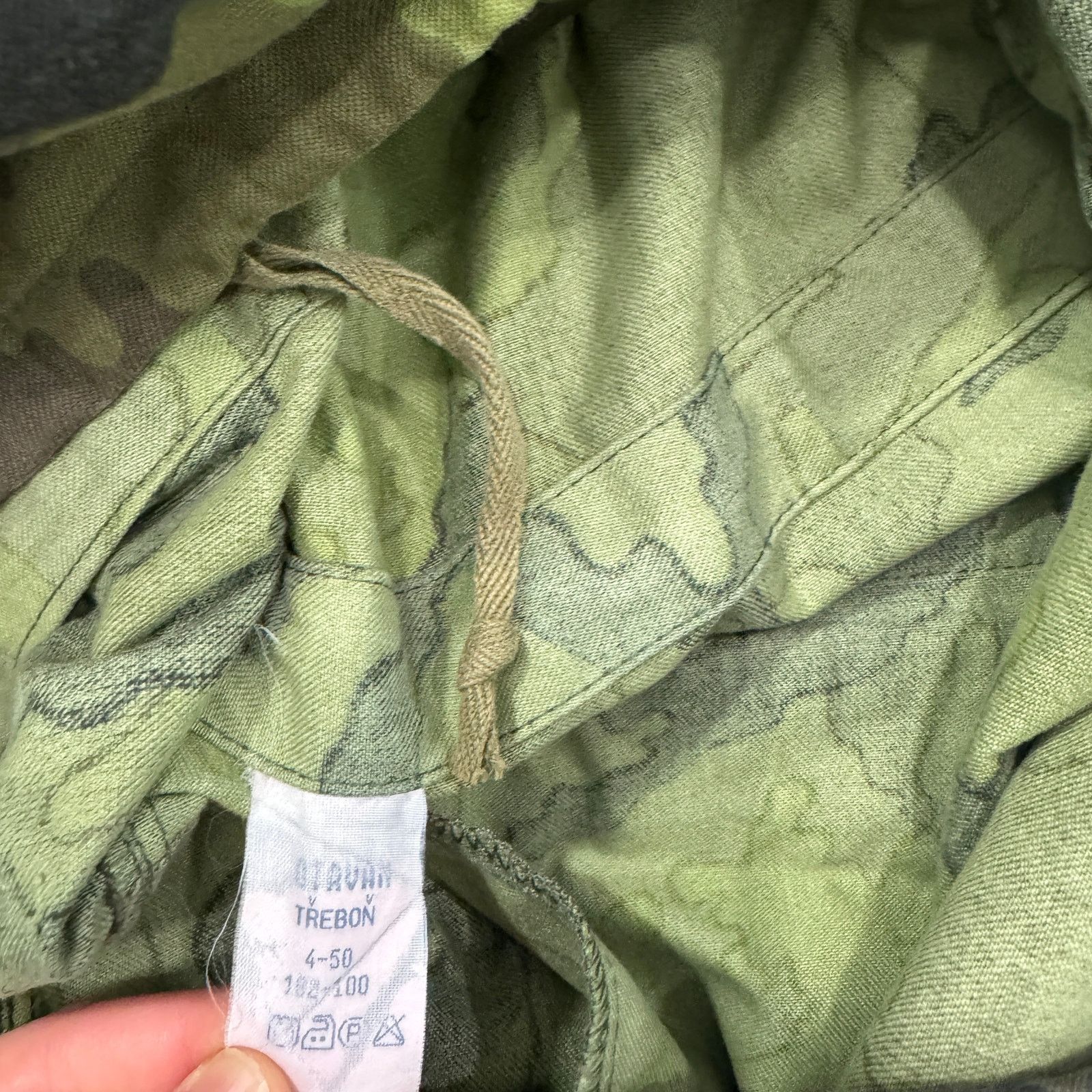Vintage Vintage Czech Army M95 Woodland Camo Combat Jacket Parka XL Size US XL / EU 56 / 4 - 6 Thumbnail