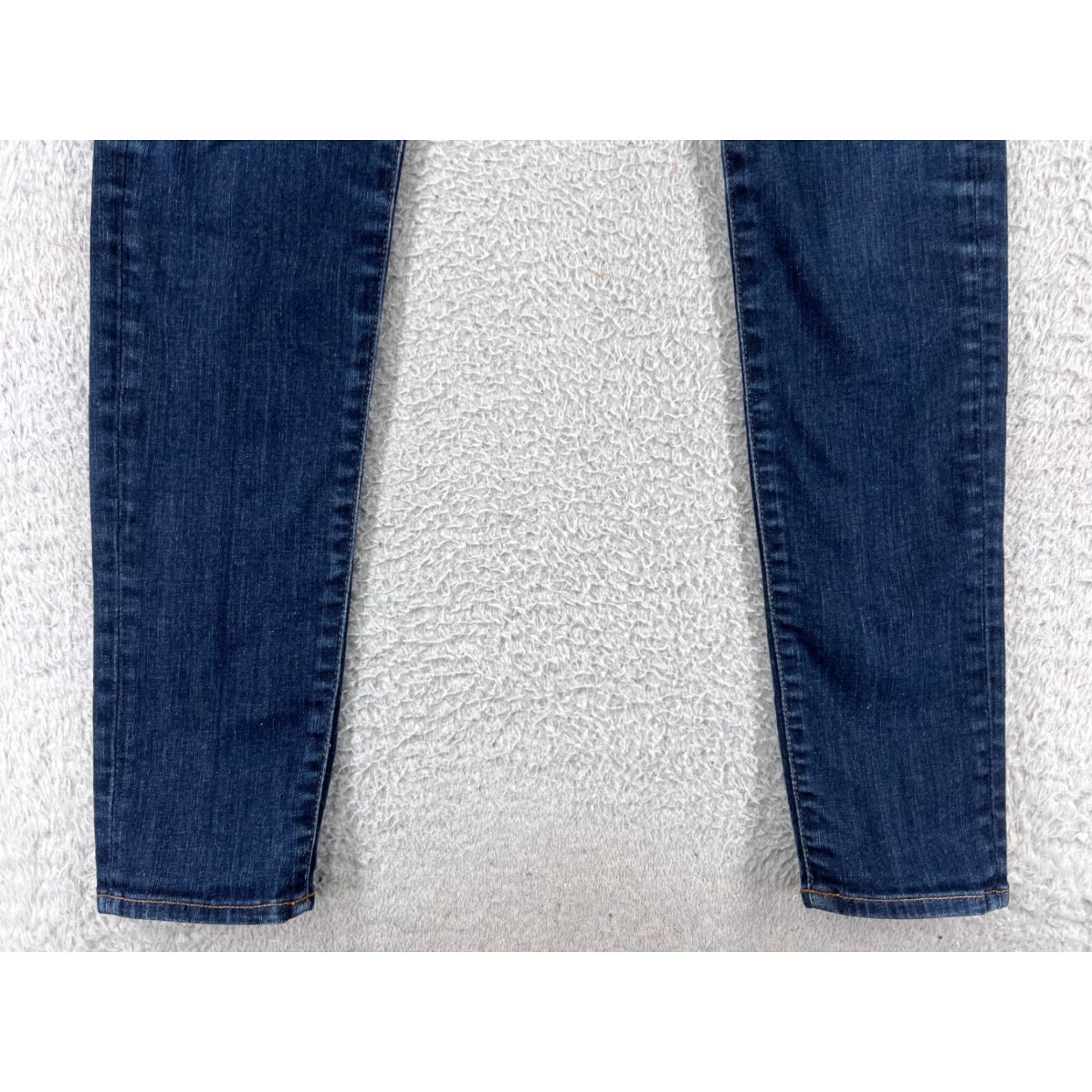 Ralph Lauren Ralph Lauren Jeans Womens 27 Blue Denim Skinny Low Rise Dark Wash Cotton Size 27" / US 4 / IT 40 - 6 Thumbnail