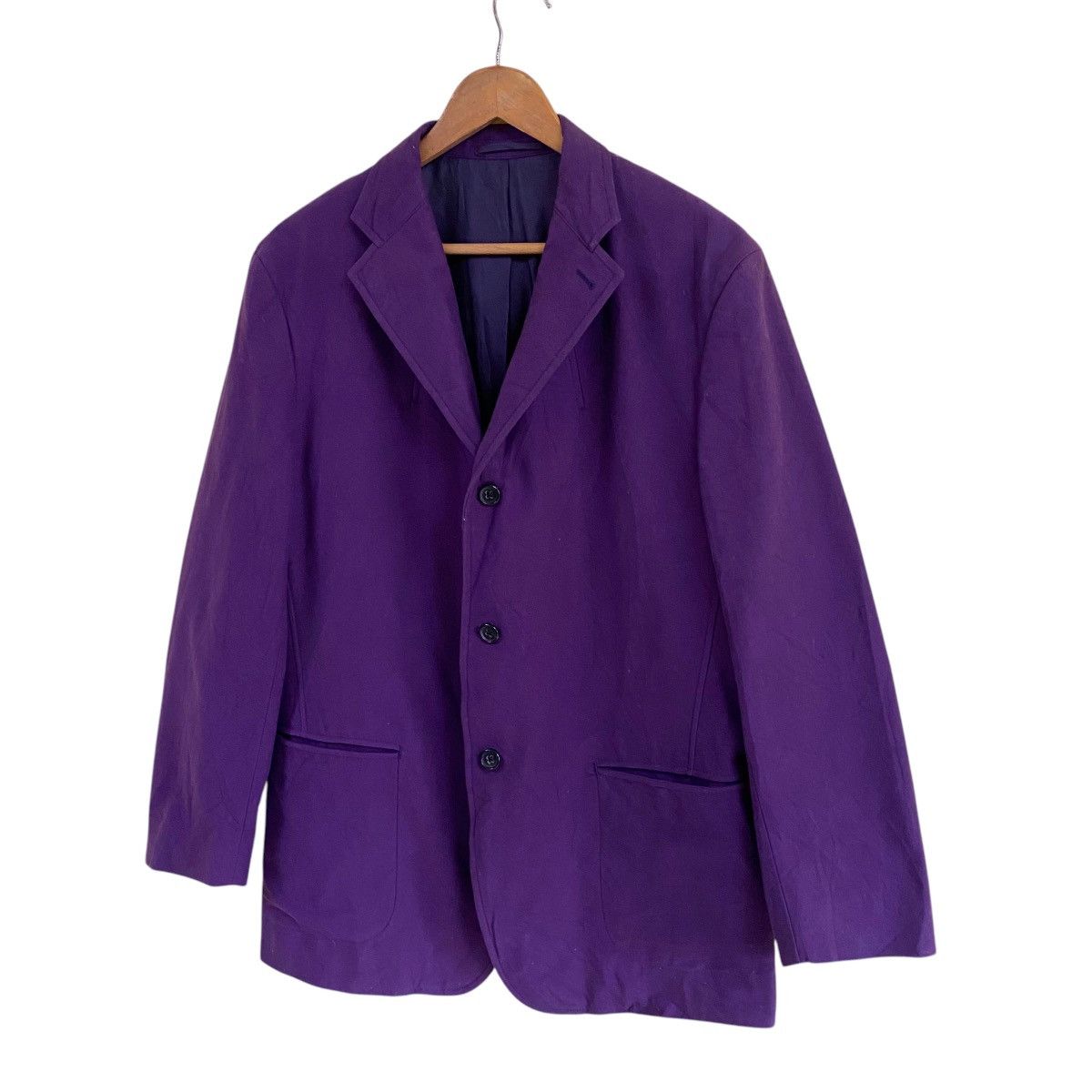 Jil Sander 💥 JIL SANDER AW11 MOLESKIN PURPLE JACKET JOKER STYLE Size US L / EU 52-54 / 3 - 2 Thumbnail