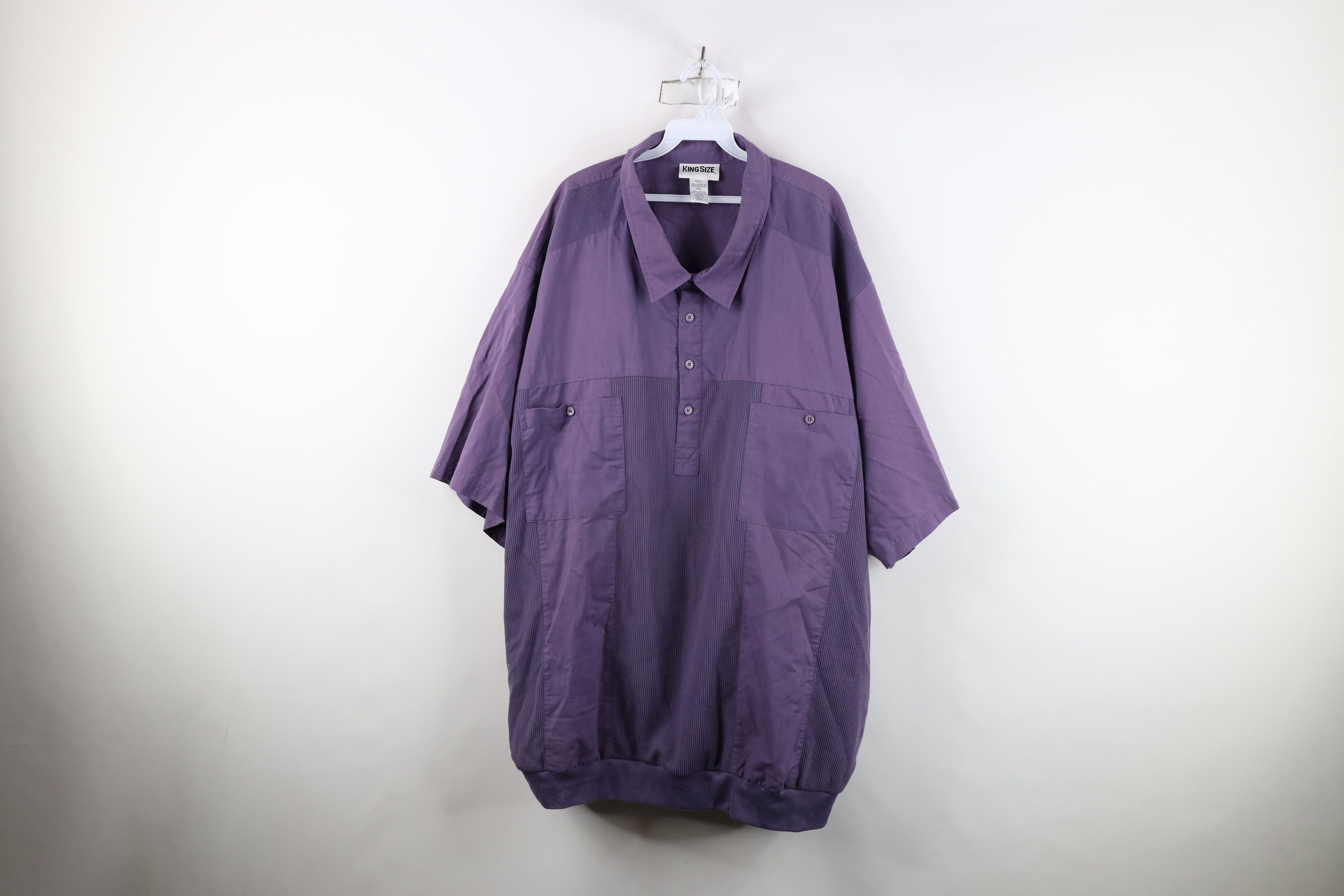 Vintage Vintage 90s Streetwear Short Sleeve Pullover Polo Shirt Size US XXL / EU 58 / 5 - 1 Thumbnail