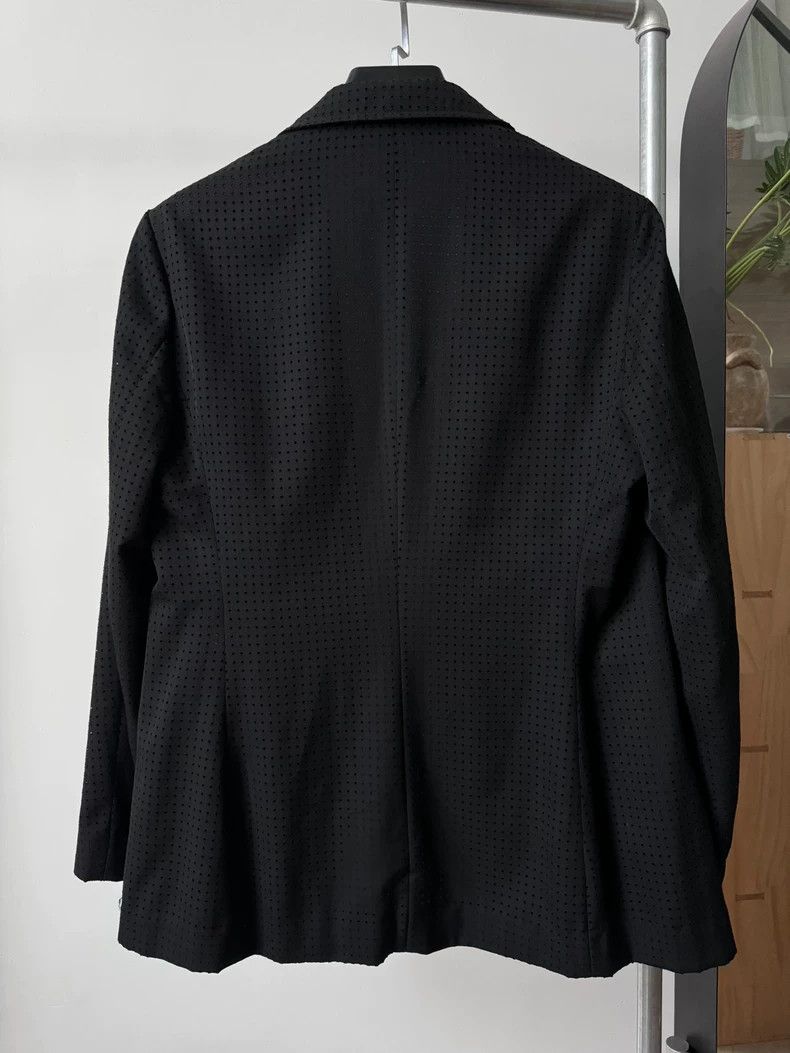 Raf Simons Raf simons SS14 wool blended radium punched blazer Size 46R - 2 Thumbnail