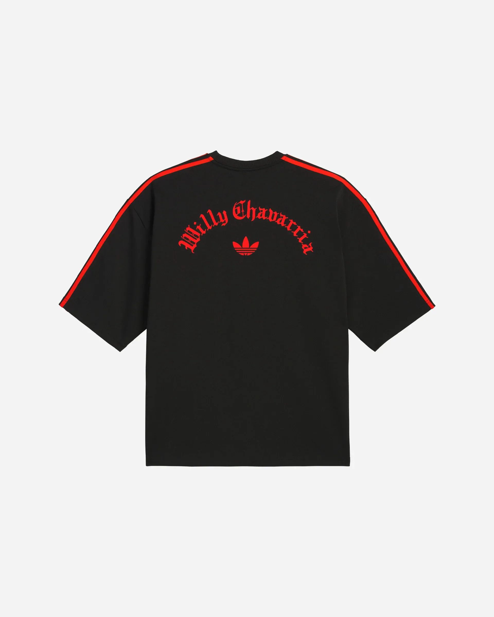 Adidas × Willy Chavarria o1mle0526 Short Sleeve T-Shirt in Black Size US S / EU 44-46 / 1 - 2 Thumbnail