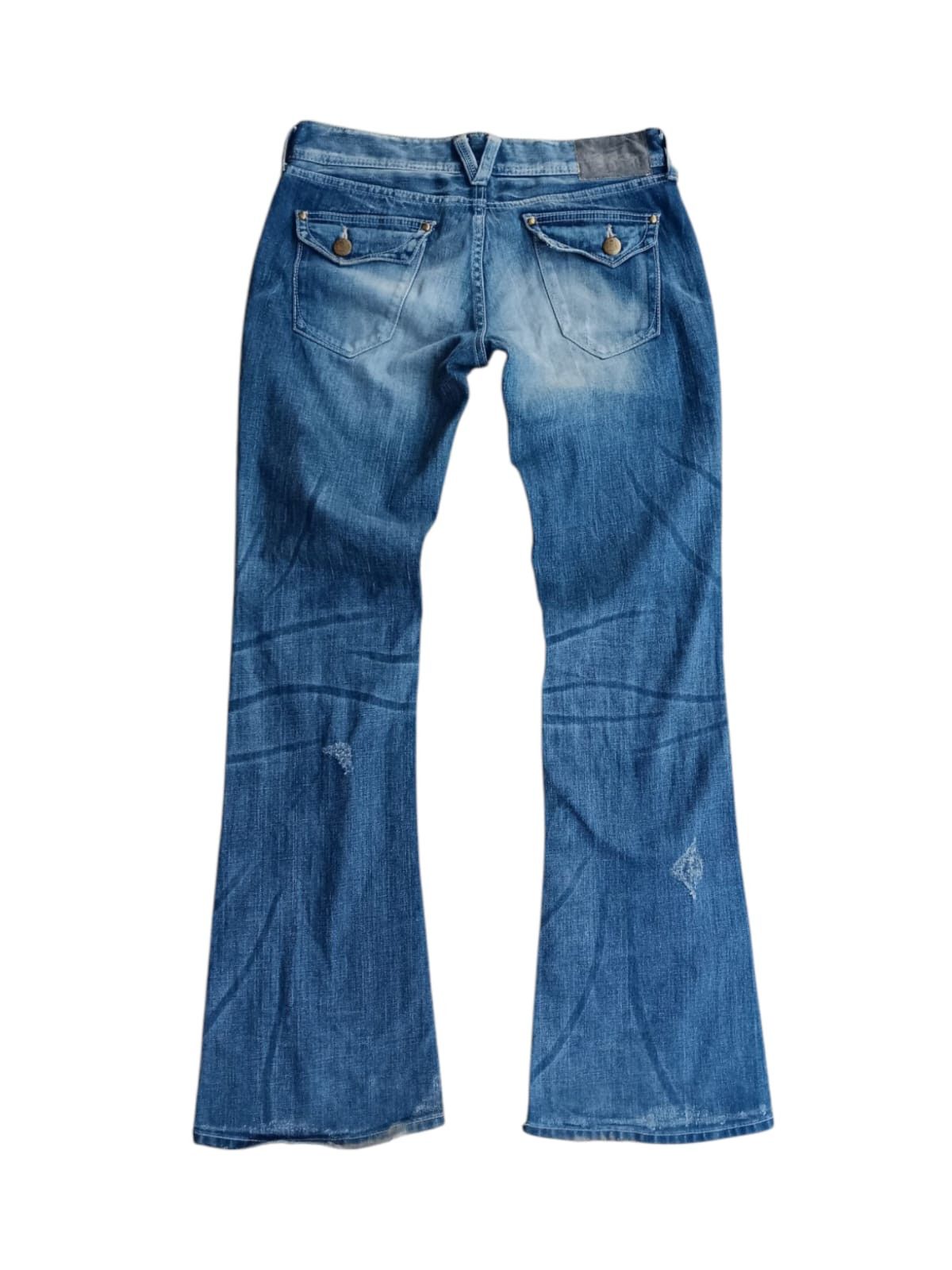 Vanquish VANQUISH DENIM FLARED PANTS Size US 33 - 7 Thumbnail
