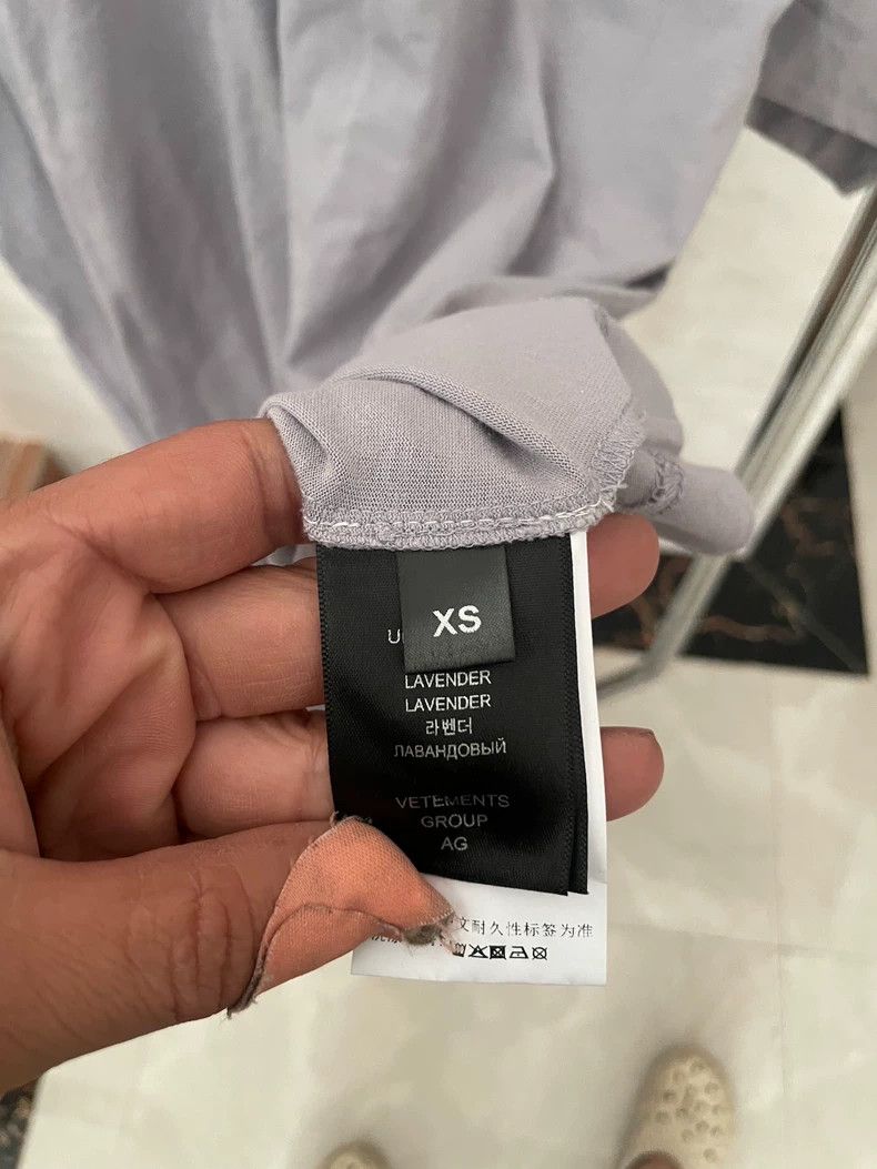 Vetements Vetements 24S Balenciaga Style Street Brand T-Shirt Size US XS / EU 42 / 0 - 6 Thumbnail