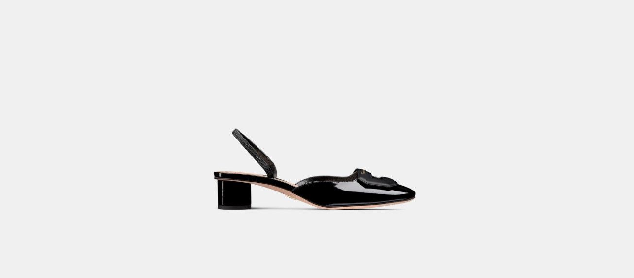 o1w1db10524 Day Slingback Pump in Black