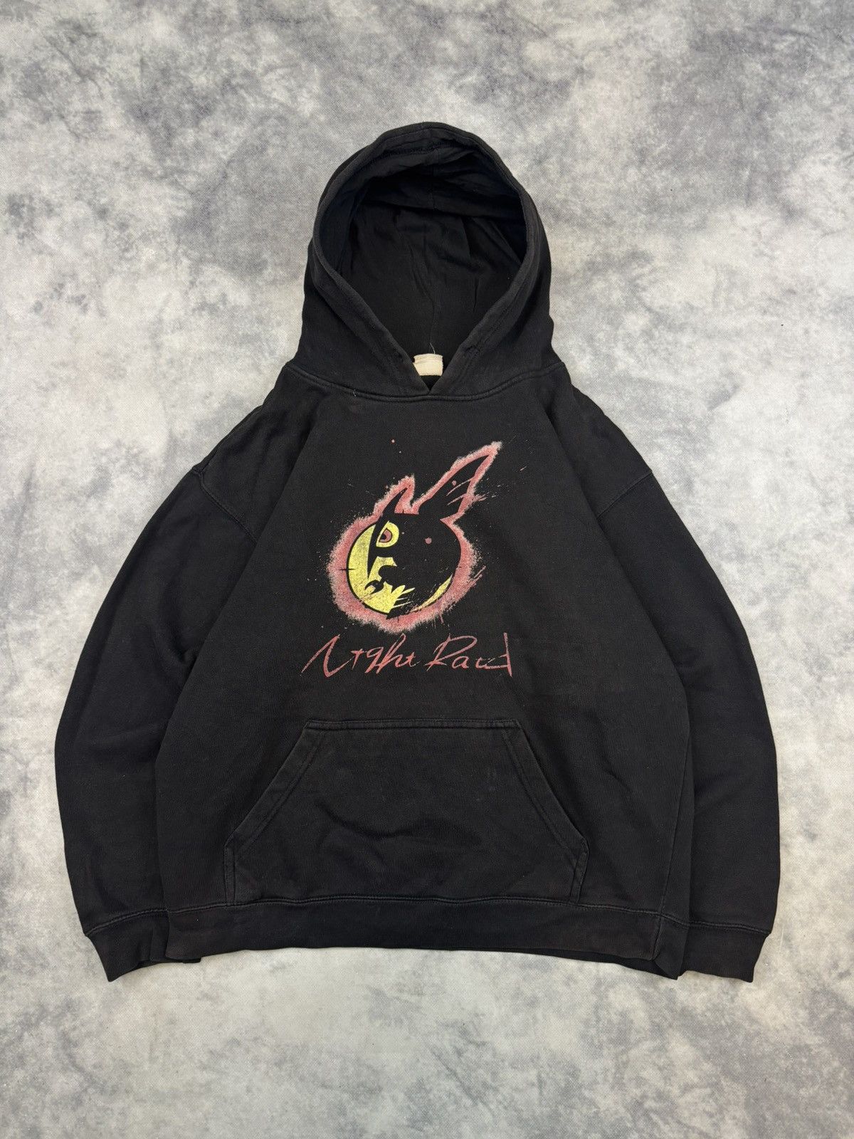 Anime Vintage Night Raid Anima Hoodie Revolutionary Army 90s y2k Size US XL / EU 56 / 4 - 1 Thumbnail