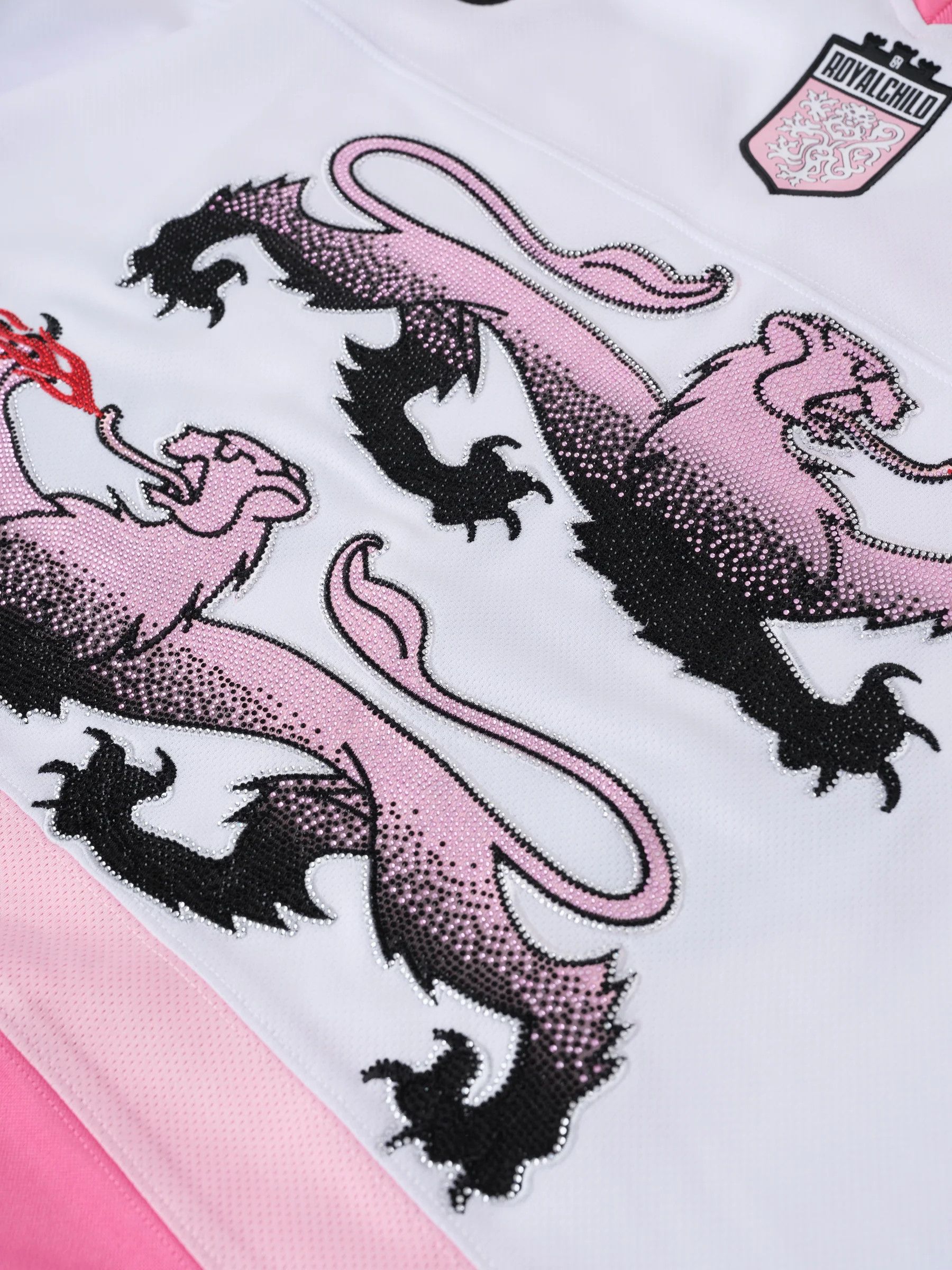 Birth of Royal Child Birth of Royal Child 'Double Lions' Pink Jersey Size US M / EU 48-50 / 2 - 3 Thumbnail