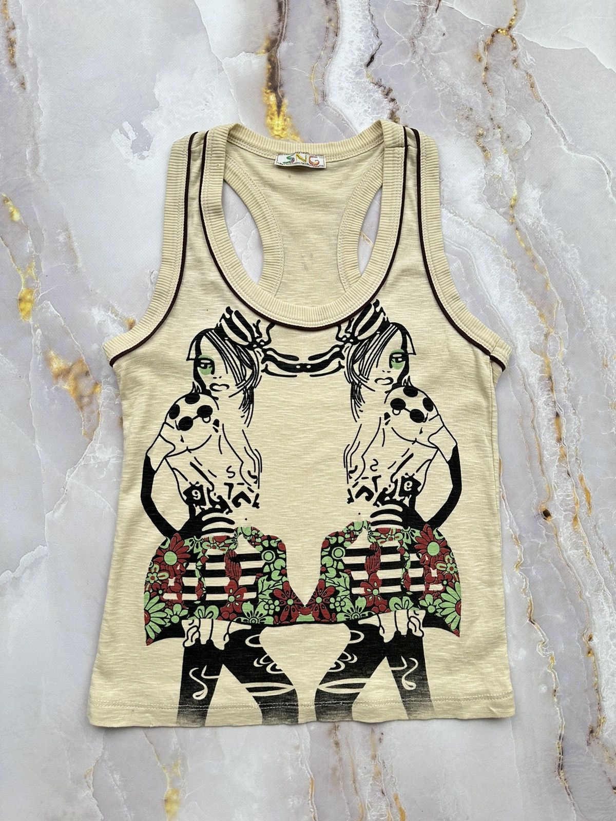 ヒステリックグラマー　DEVIL WOMANタンクトップ　VINTAGEレア ヒステリックグラマー DEVIL WOMANタンクトップ VINTAGEレア