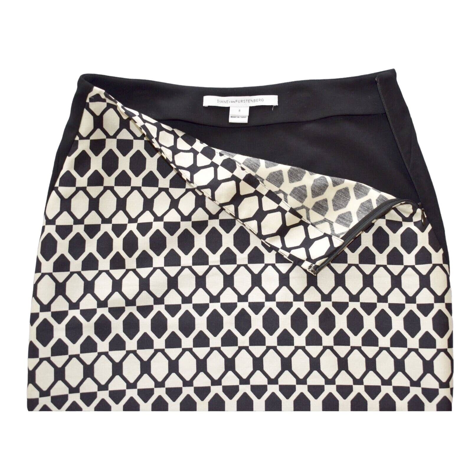 Diane von Furstenberg A5 DIANE VON FURSTENBERG Emma Mikado Pencil Skirt Size 4 Size 27" / US 4 / IT 40 - 5 Thumbnail