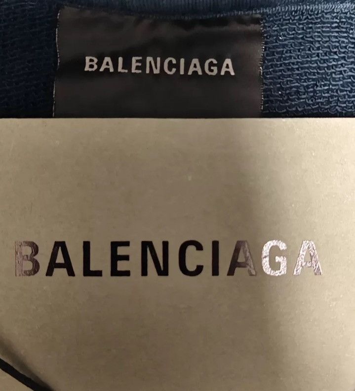 Balenciaga Balenciaga 23SS paper hoodie2412-Nextarrow Size US S / EU 44-46 / 1 - 3 Thumbnail